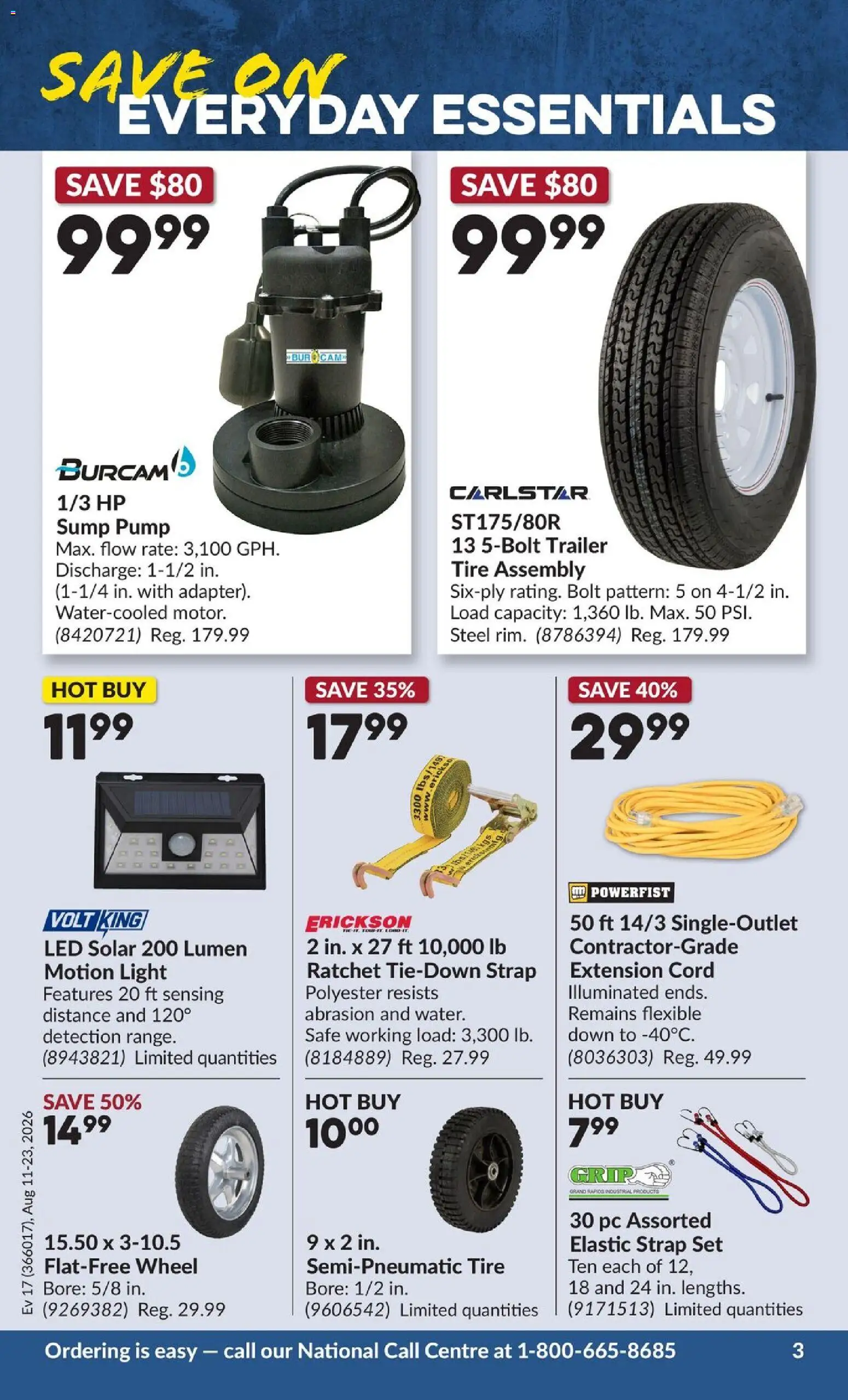 Princess Auto flyer valid from Aug 11, 2026 | Page: 10 | Products: PC