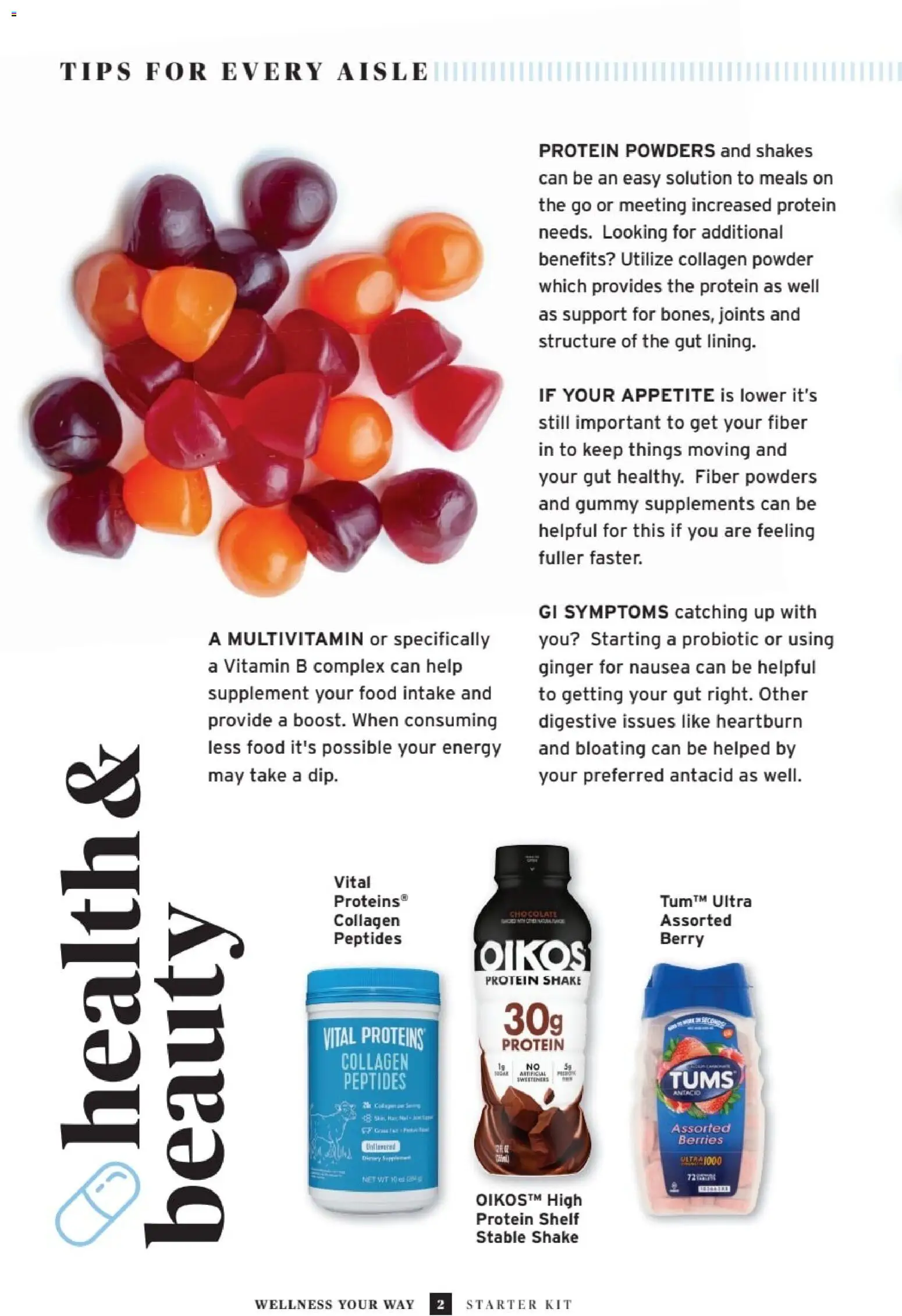 ShopRite Wellness Your Way - valid from 02/05/2026 | Page: 4 | Products: Multivitamin, Shelf, Powder, Starter
