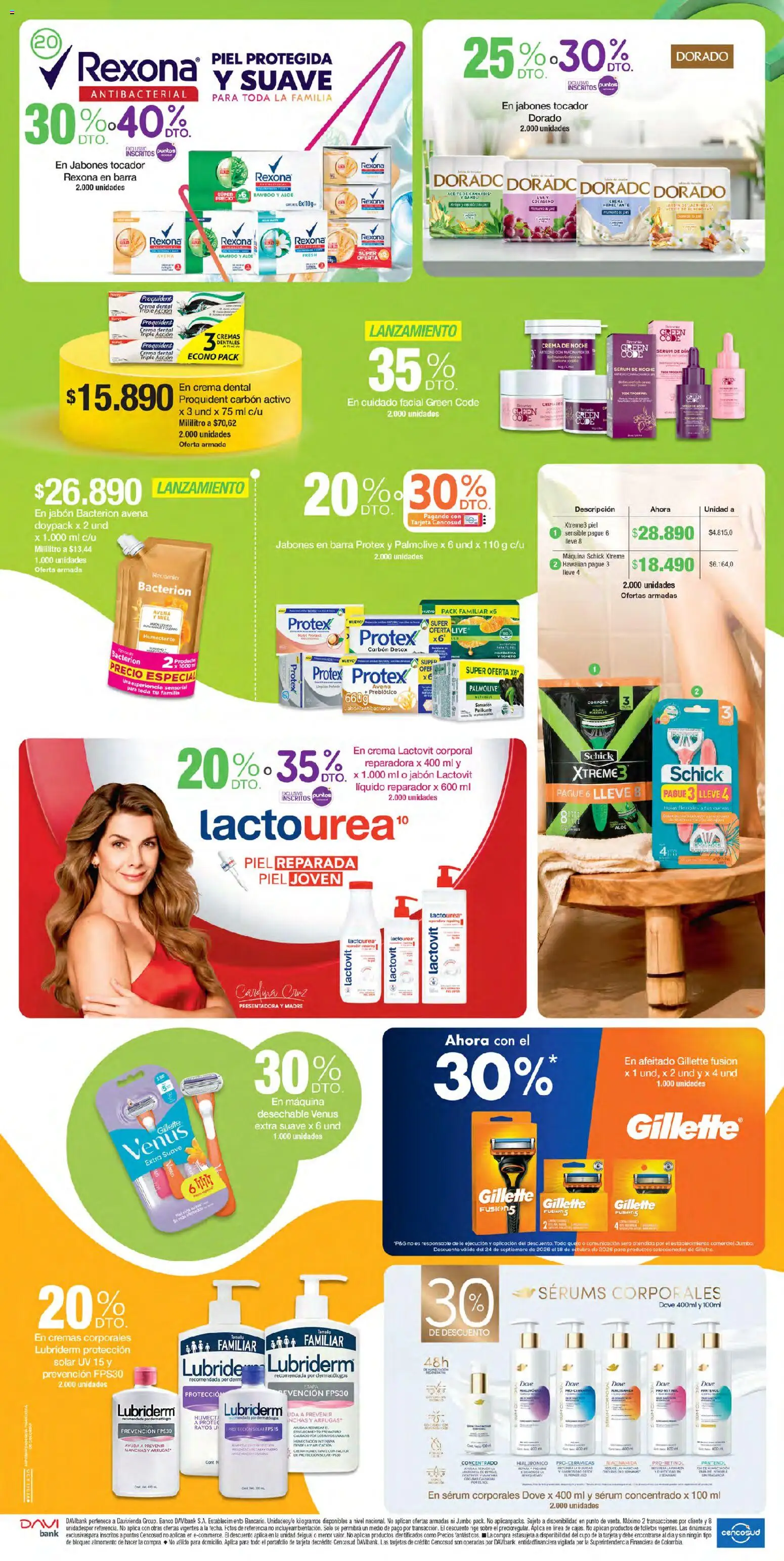 Jumbo revista - valida desde el 24/09/2026 | Página: 20 | Productos: Crema, Avena, Sobre, Carbón