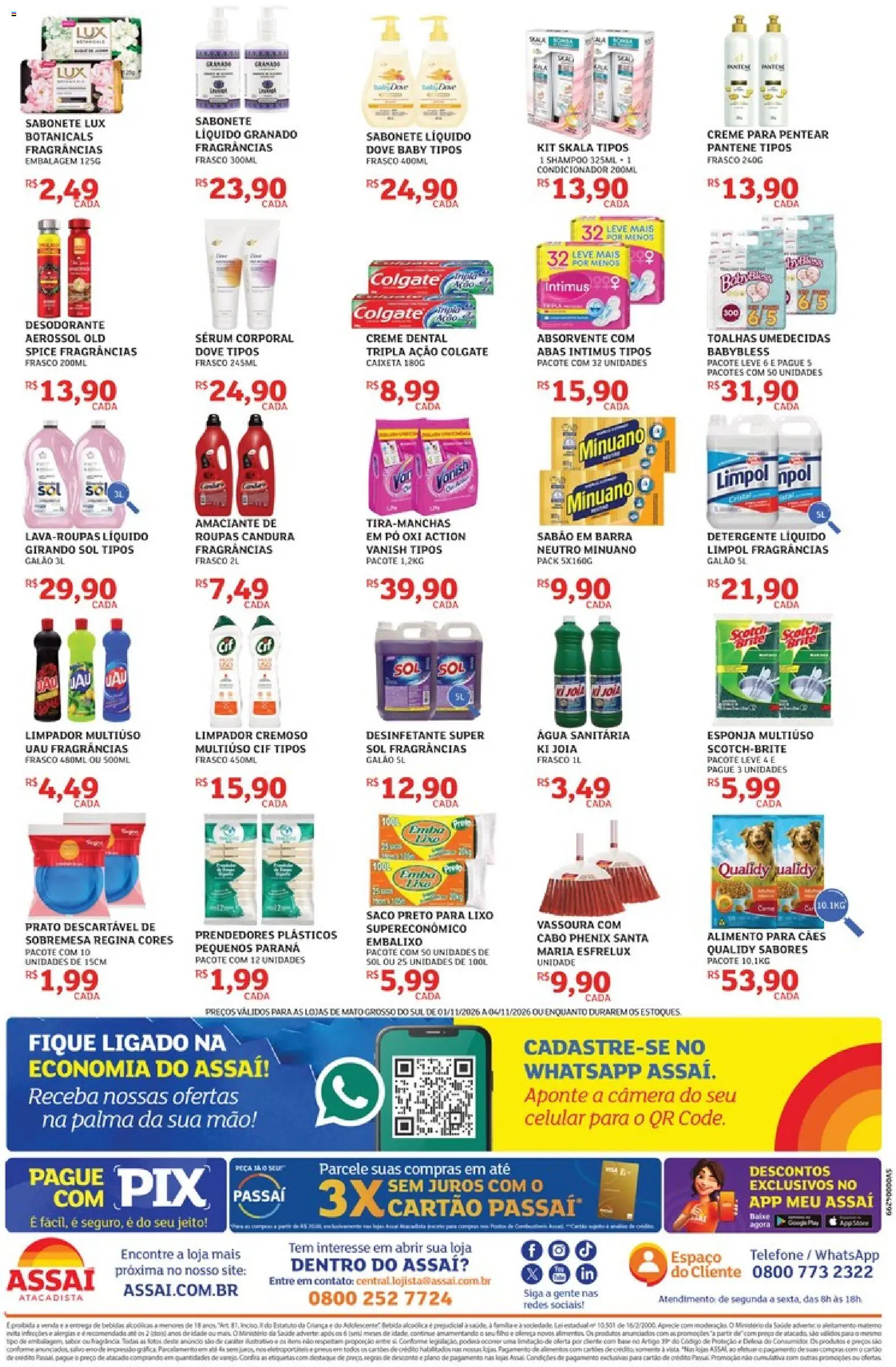 Assaí Atacadista Folheto - válido de 31/10/2026 | Página: 4
