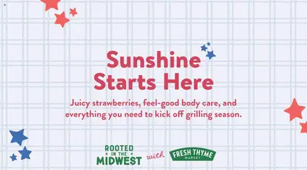 Preview of Fresh Thyme weekly ads valid from 01.05.2026