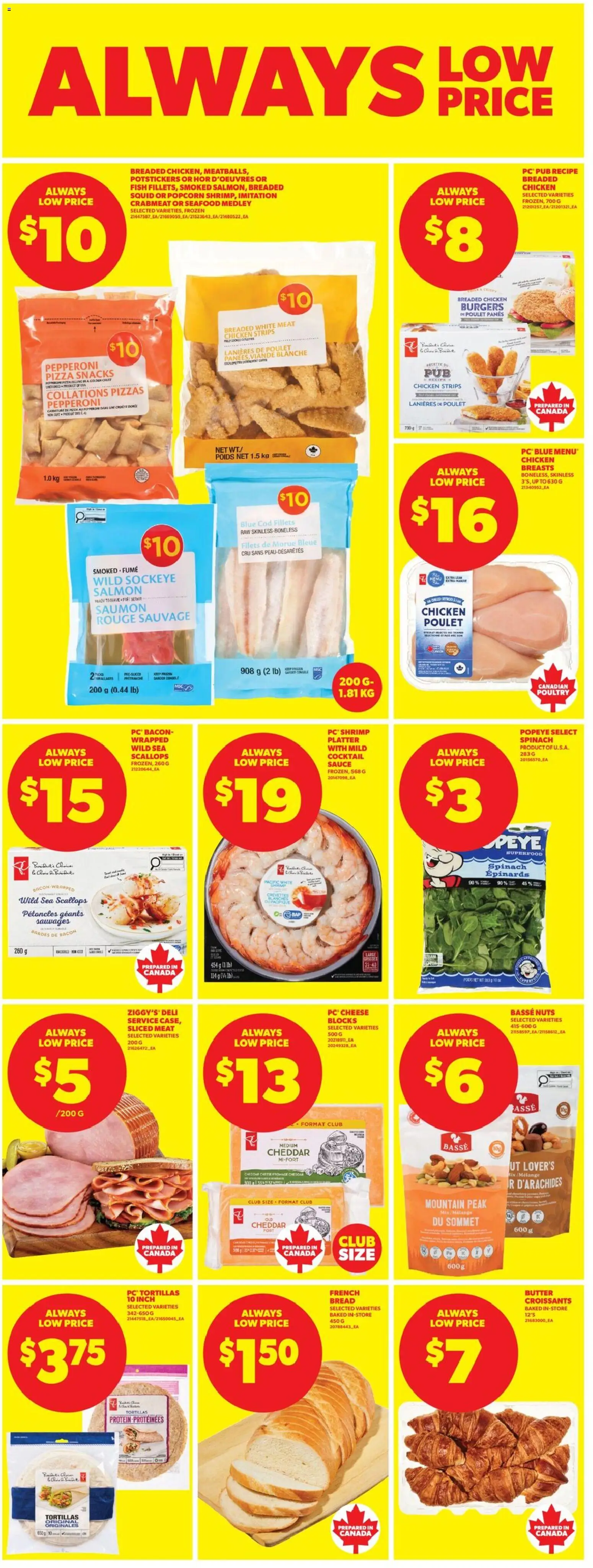 Real Canadian Superstore flyer valid from 28.05.2026 | Page: 22 | Products: Fish, Nuts, Butter, Bread