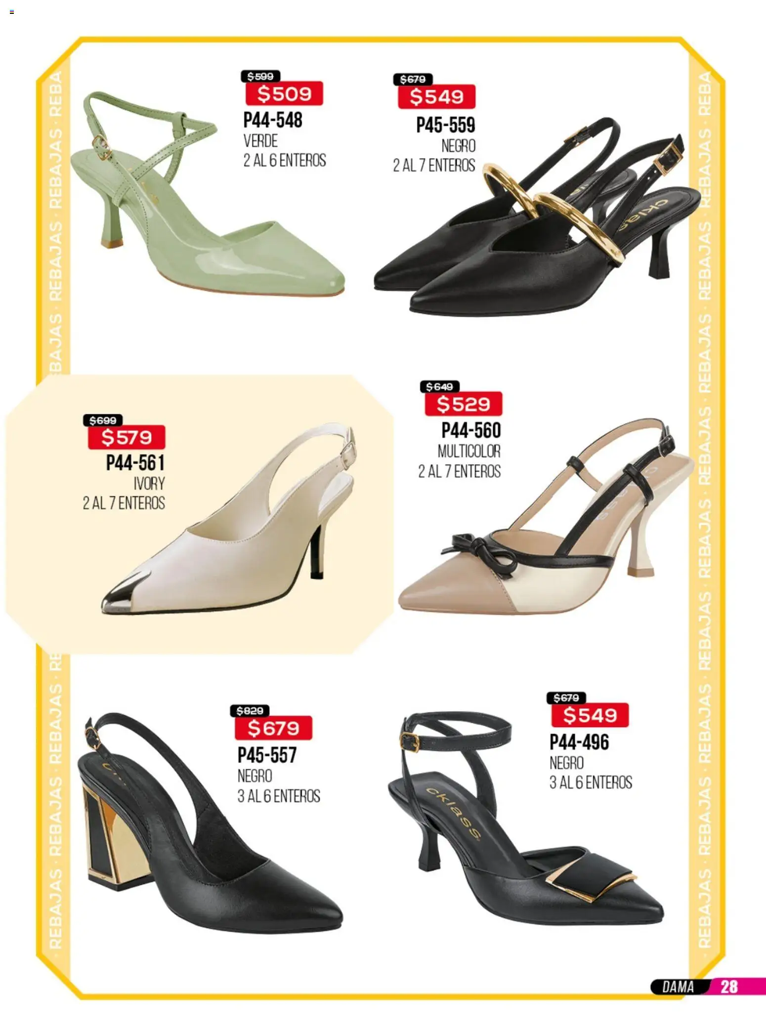 Nuevas ofertas de Cklass válidas en toda la República Mexicana desde el 23/06/2026. ¡Encuentra las mejores ofertas en Cklass catálogo Rebajas sobre rebajas ropa! | Página: 232