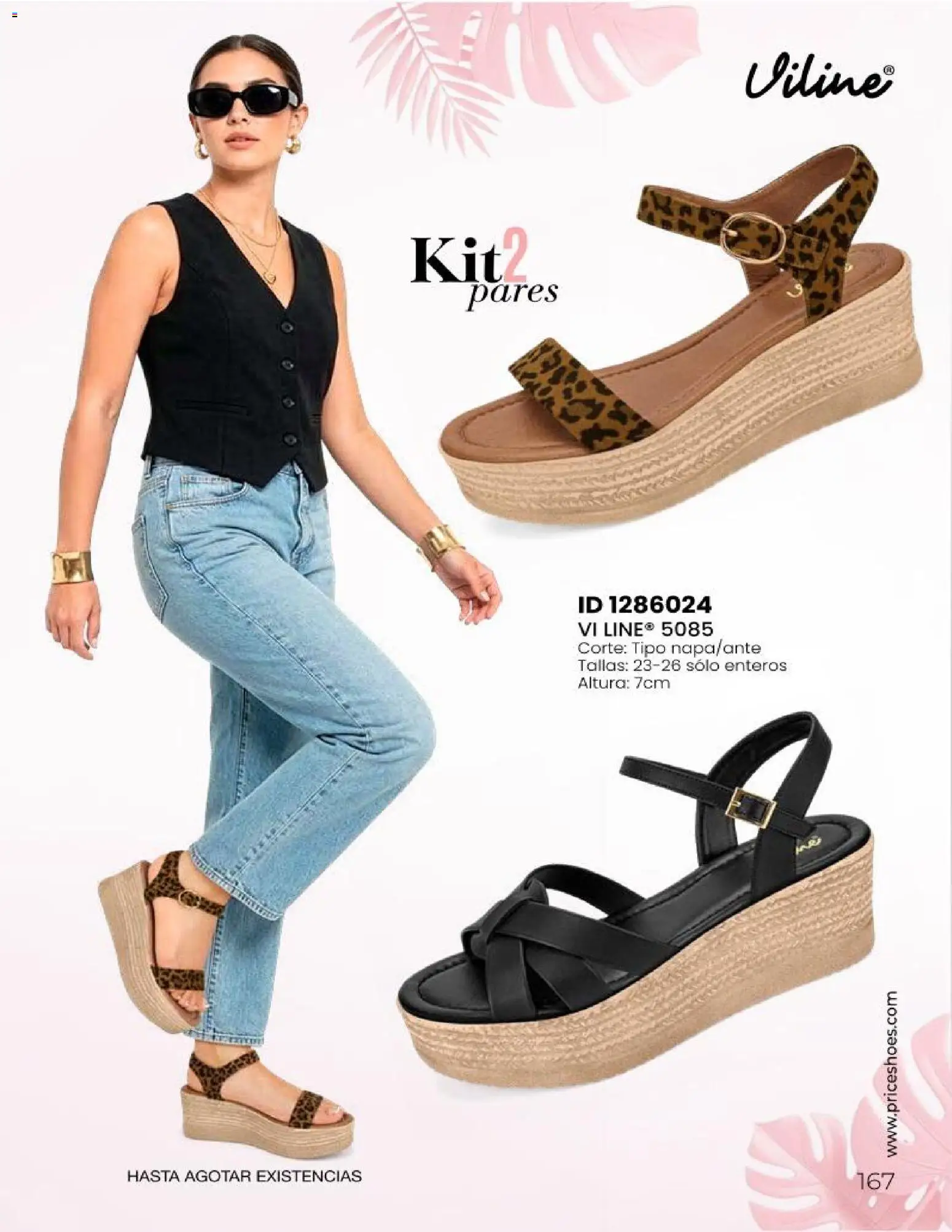 Nuevas ofertas de Price Shoes válidas en toda la República Mexicana desde el 23/06/2026. ¡Encuentra las mejores ofertas en Price Shoes catálogo Sandalias 2026! | Página: 167