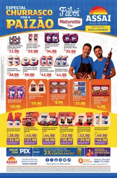 Assaí Atacadista ofertas - PR - Pré-Visualização do folheto da loja Assaí Atacadista, válido de 03/08/2026