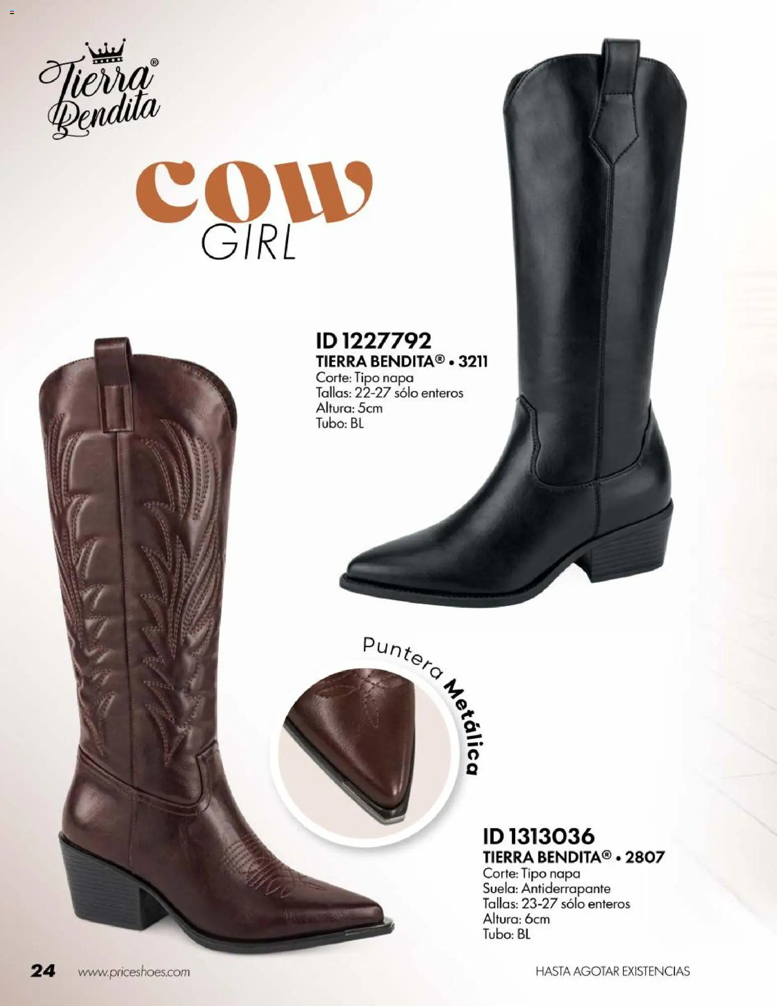 Nuevas ofertas de Price Shoes válidas en toda la República Mexicana desde el 18/07/2026. ¡Encuentra las mejores ofertas en Price Shoes catálogo Botas! | Página: 24
