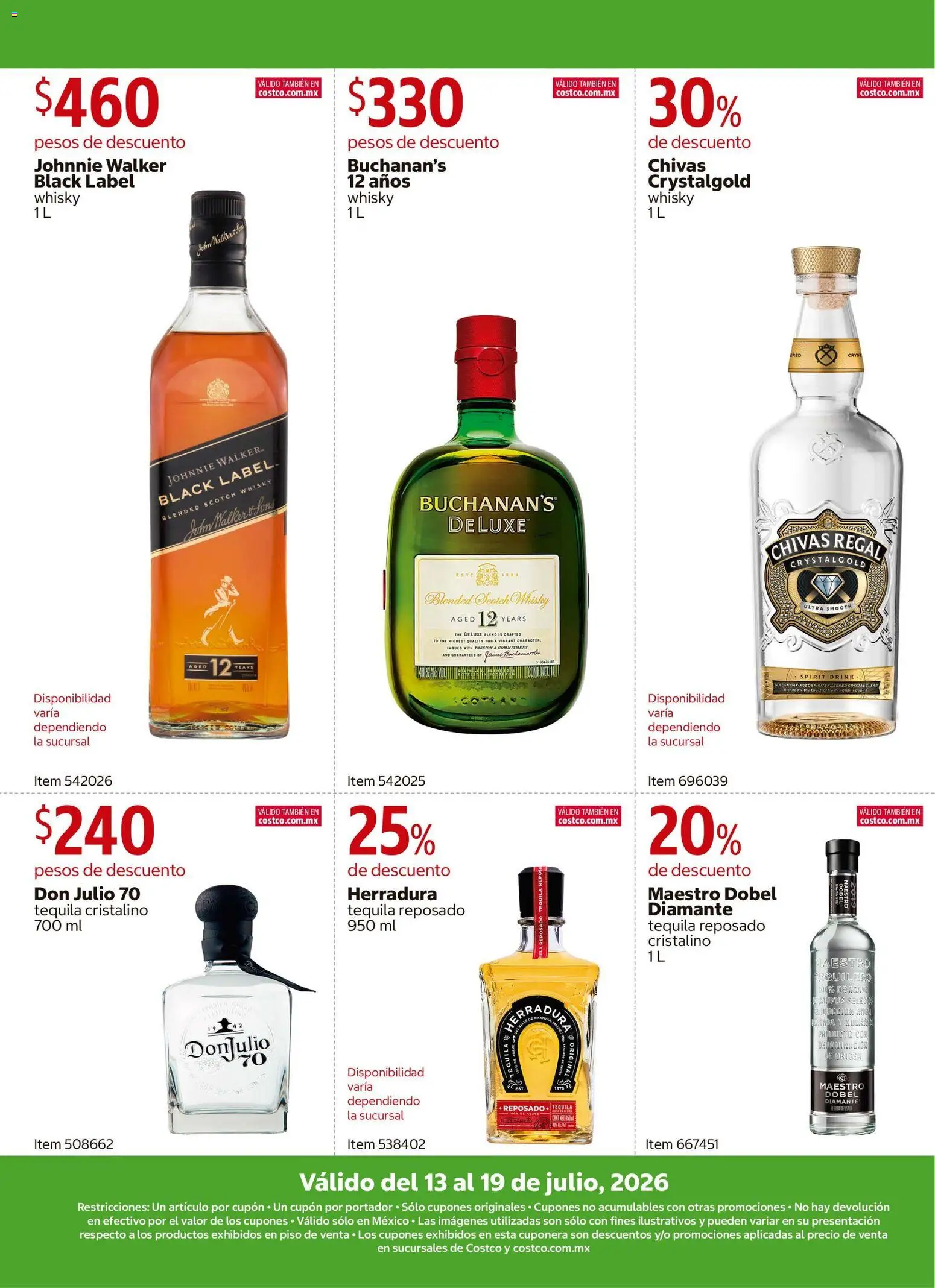 Nuevas ofertas de Costco válidas en toda la República Mexicana desde el 13/07/2026. ¡Encuentra las mejores ofertas en Costco catálogo! | Página: 2