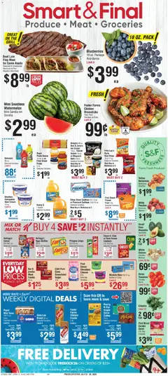 Preview of Smart & Final weekly ads valid from 07/22/2026