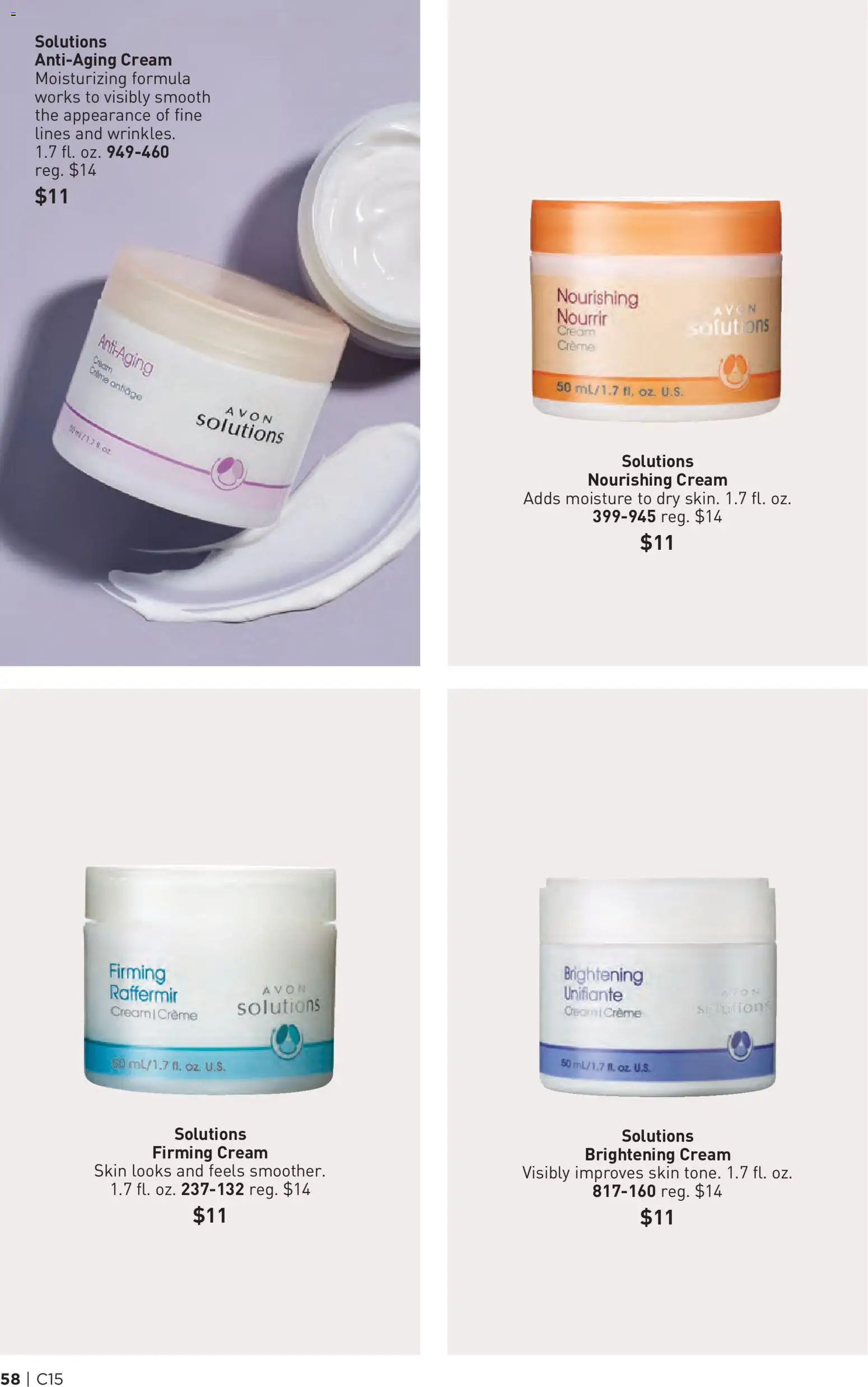 Avon Brochure - valid from 07/15/2026 | Page: 58 | Products: Cream