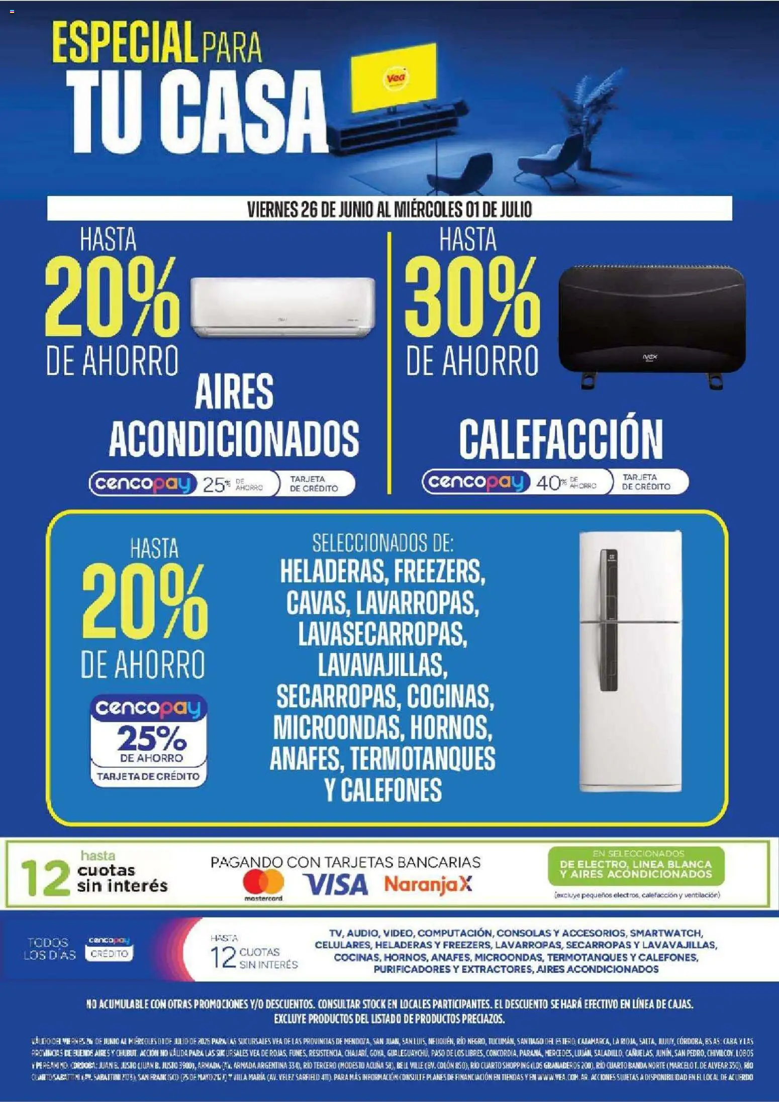Vea - Especial para tu casa │ válido desde el 26/06/2026 | Página: 1