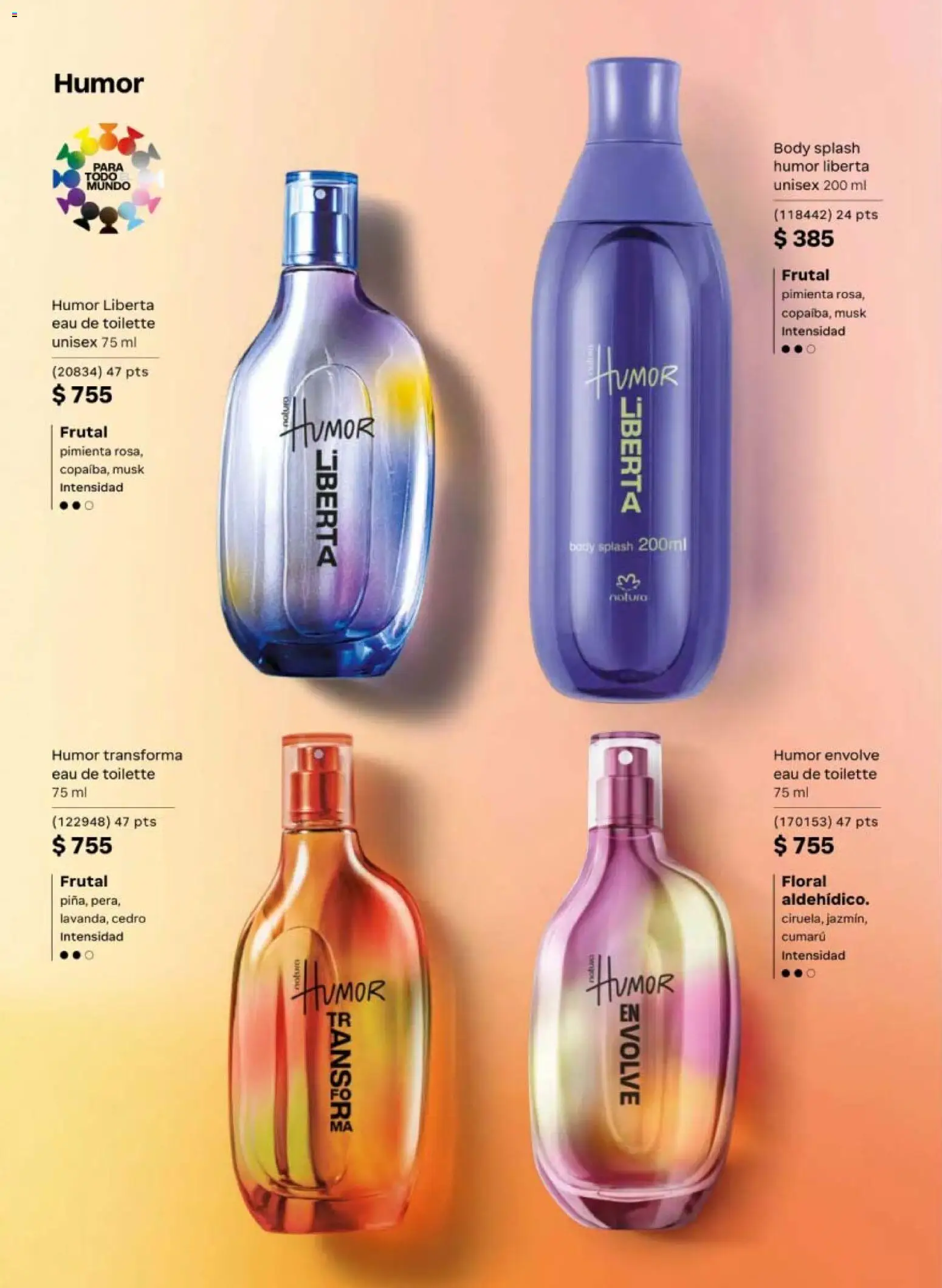 Nuevas ofertas de Natura válidas en toda la República Mexicana desde el 20/02/2026. ¡Encuentra las mejores ofertas en Natura campaña 4 2026! | Página: 36 | Productos: Pimienta, Body, Eau de toilette
