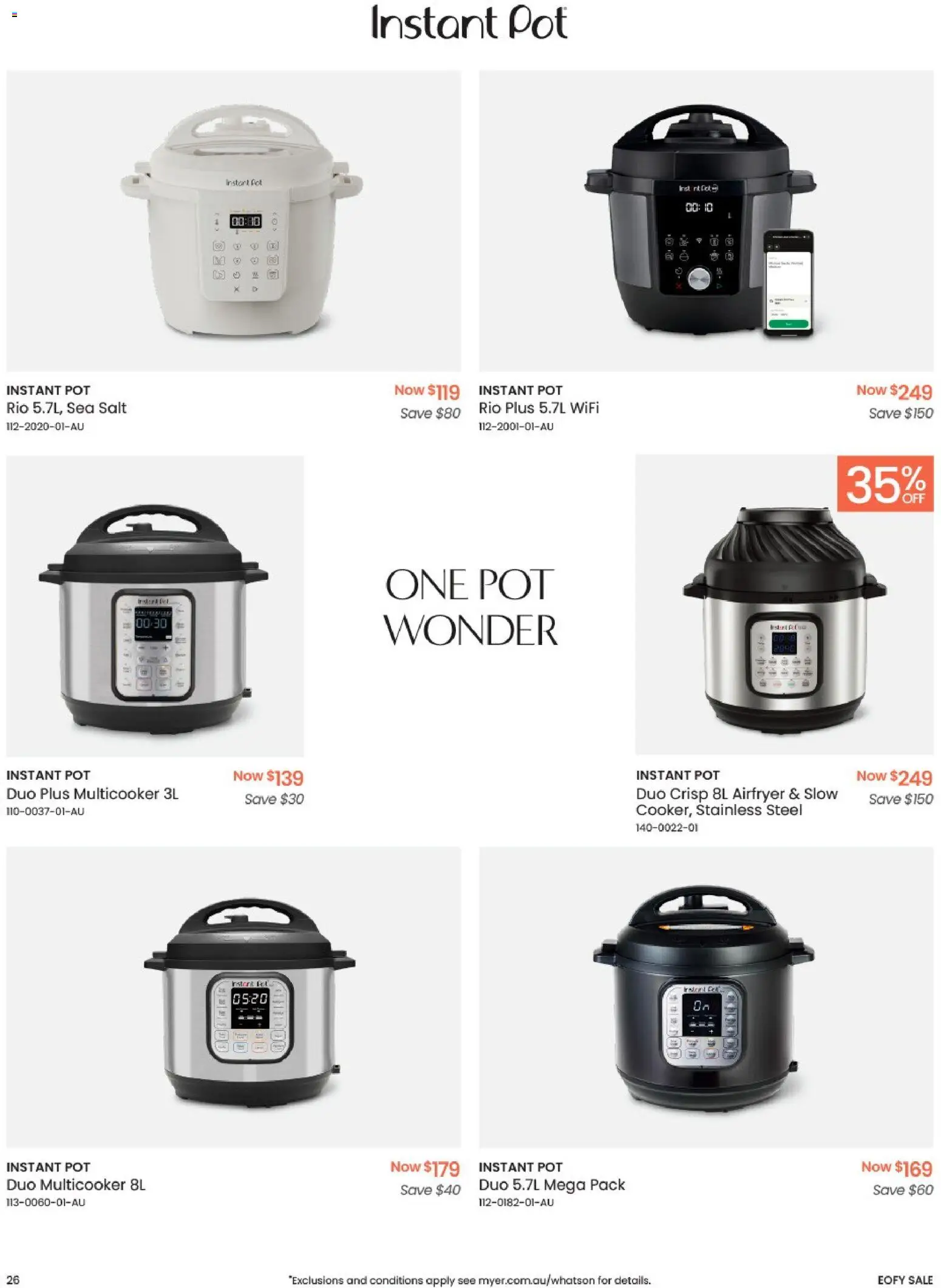 Myer catalogue - valid from 01.06.2026 | Page: 26 | Products: Pot, Salt