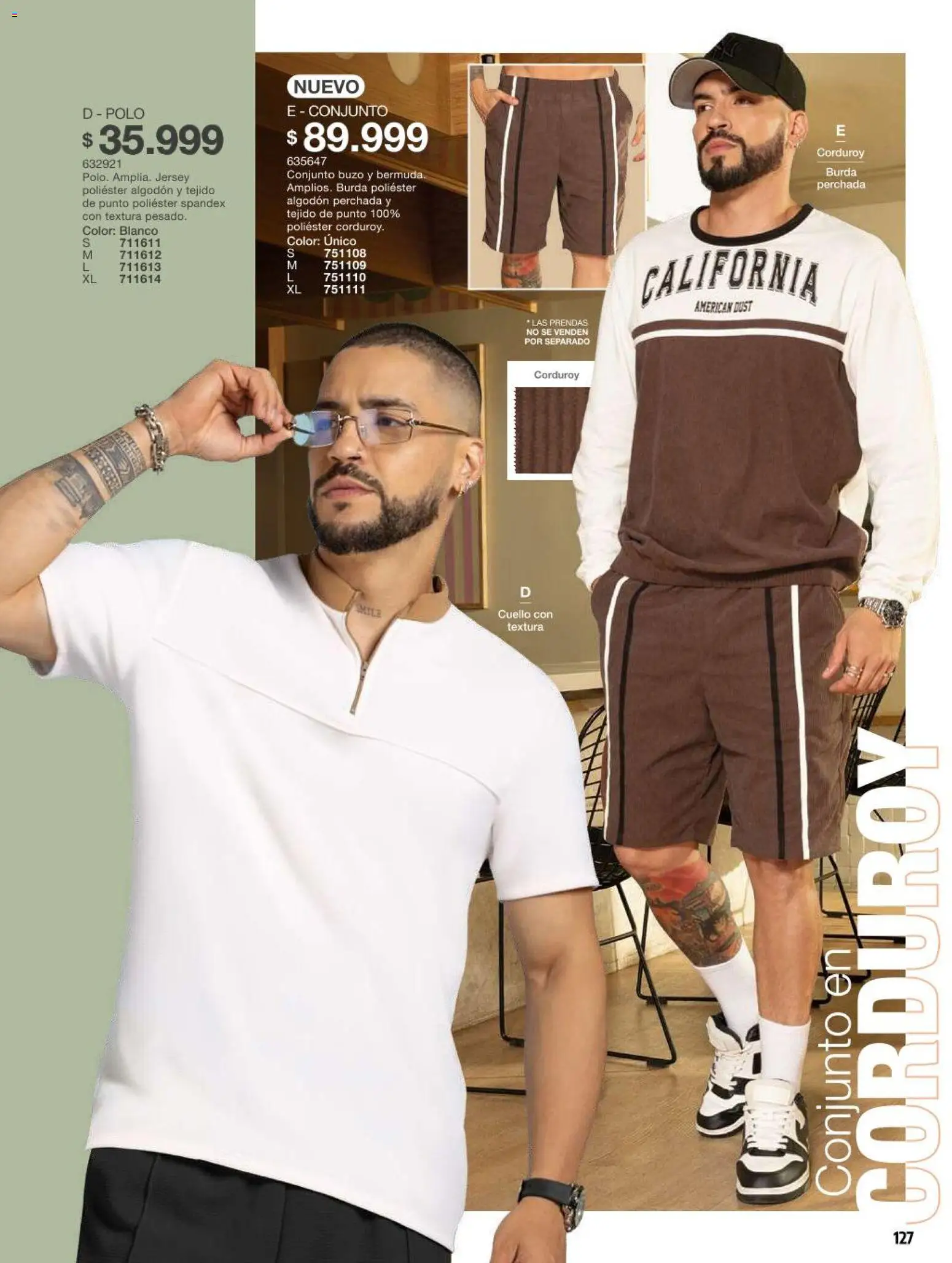 Carmel revista - valida desde el 11/08/2026 | Página: 127 | Productos: Algodón, Buzo, Conjunto, Cuello