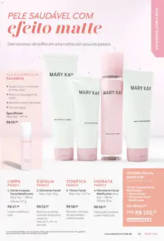 Mary Kay - Catálogo Setembro/Outubro 2026 - Pré-Visualização do folheto da loja Mary Kay, válido de 01/09/2026 | Página: 61 | Produtos: Tônico, Água micelar, Esfoliante facial, Toner
