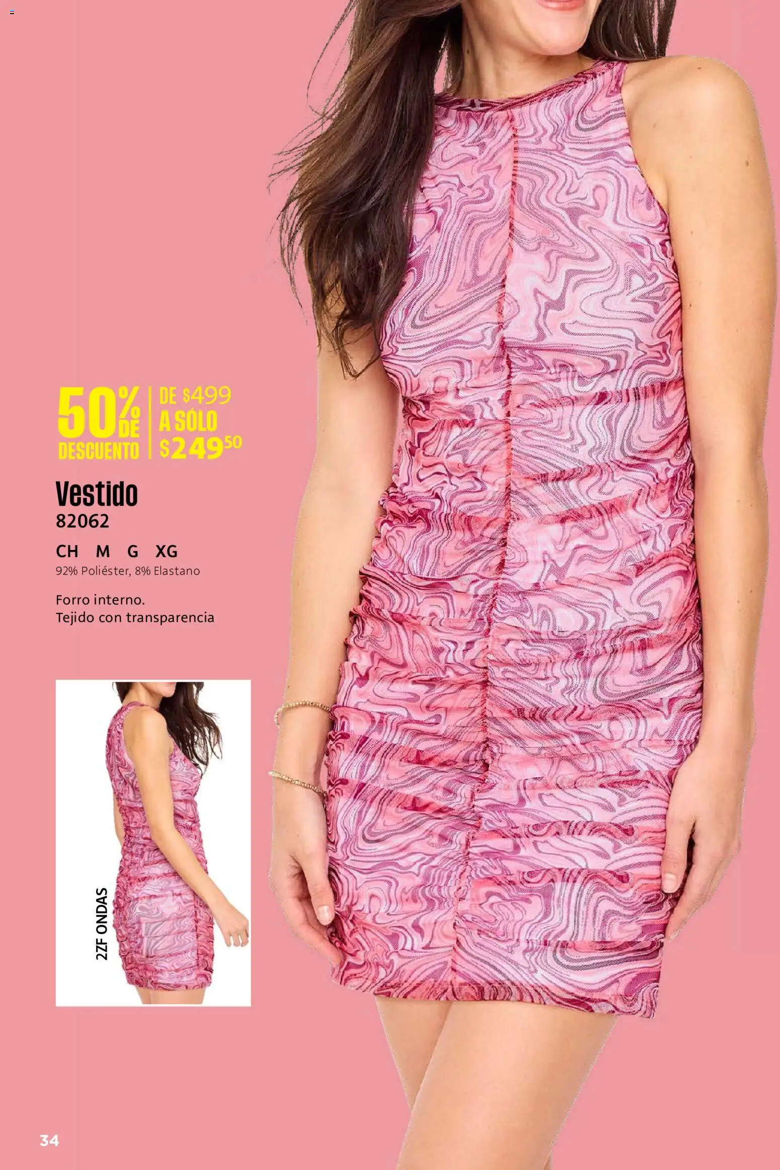 Nuevas ofertas de Ilusión válidas en toda la República Mexicana desde el 01.06.2026. ¡Encuentra las mejores ofertas en Ilusión catálogo Rebajas de Verano! | Página: 34 | Productos: Vestido
