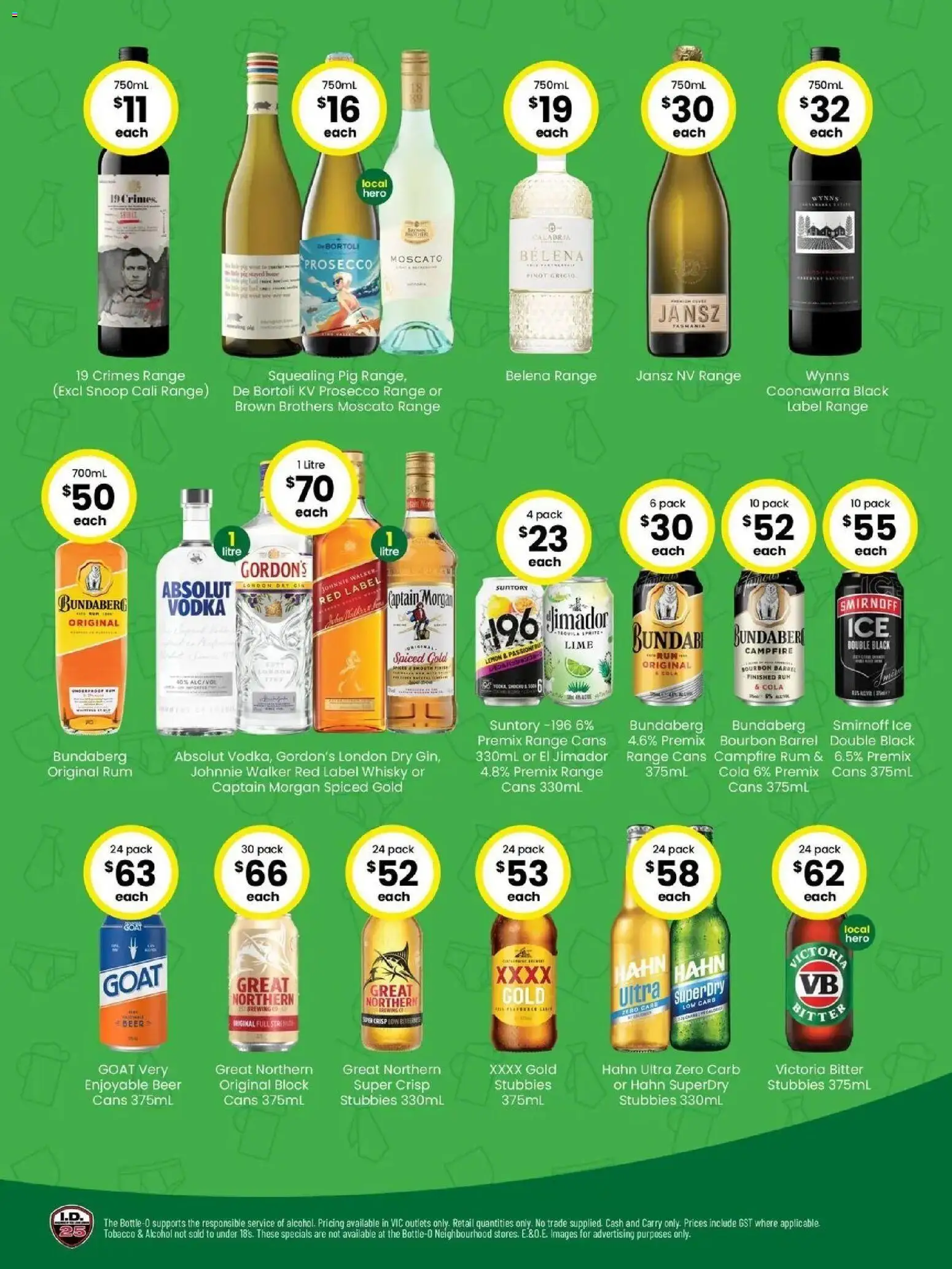 The Bottle-O catalogue - valid from 17/08/2026 | Page: 2 | Products: Beer, Vodka, Captain Morgan, Lime
