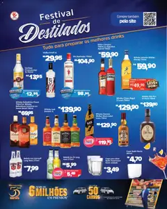 Savegnago ofertas Aniversário - Pré-Visualização do folheto da loja Savegnago, válido de 12/08/2026 | Página: 6 | Produtos: Whisky, Vodka, Bebida, Campari