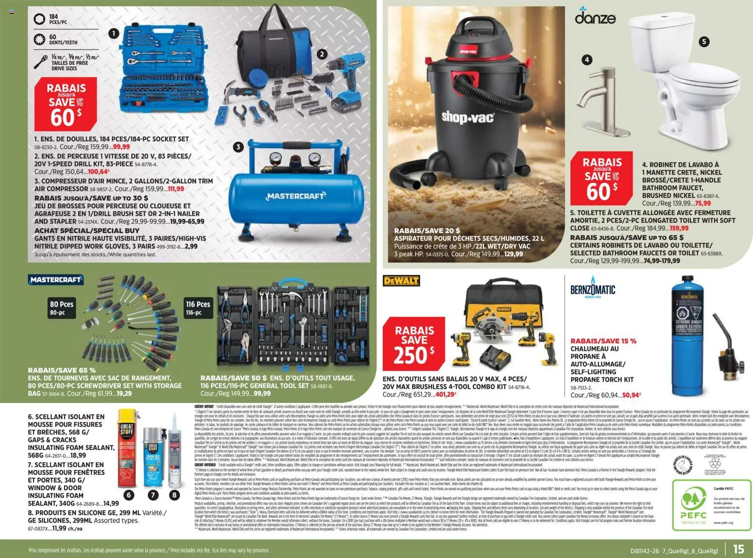 Canadian Tire flyer valid from Oct 15, 2026 | Page: 16