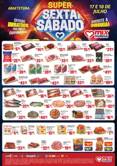 Mateus ofertas Super Sexta e Sabado - Pré-Visualização do folheto da loja Mateus, válido de 17/07/2026