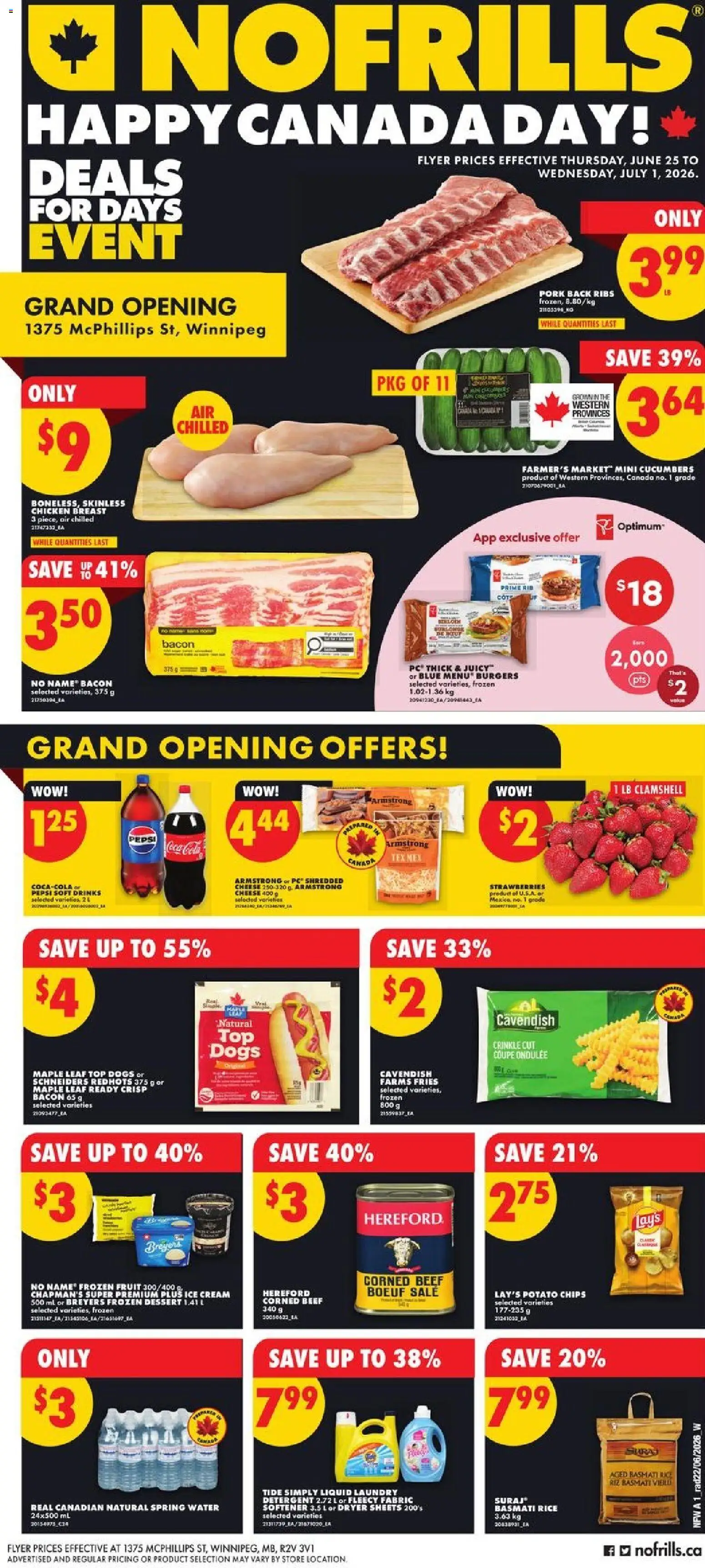 No Frills supermarkets catalogue 