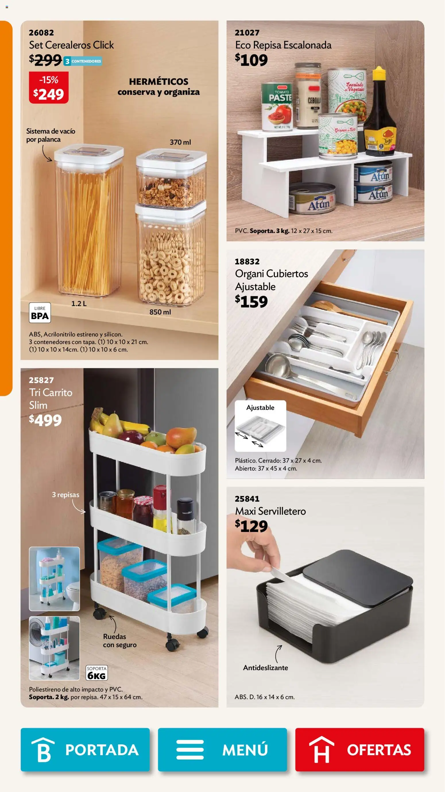 Nuevas ofertas de Betterware válidas en toda la República Mexicana desde el 02/11/2026. ¡Encuentra las mejores ofertas en Betterware campaña 11 2026! | Página: 52