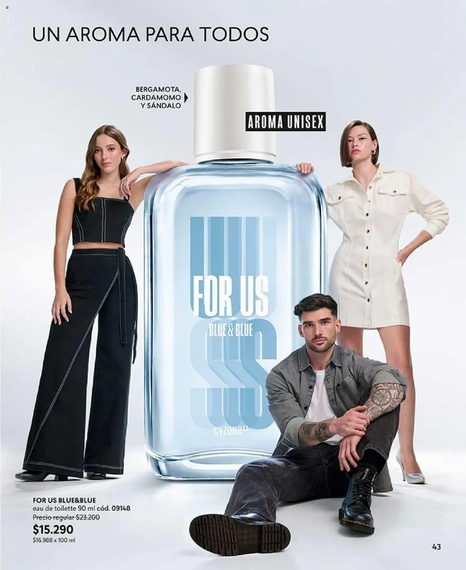 Catálogo CyZone Campaña 15 │ válido desde el 06.09.2026 | Página: 43 | Productos: Cardamomo, Eau de toilette