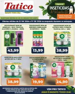 Tatico ofertas Inseticidas - Pré-Visualização do folheto da loja Tatico, válido de 21/08/2026