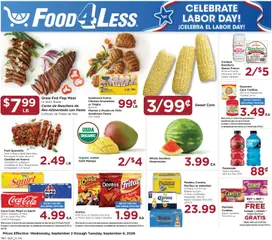 Preview of Food 4 Less weekly ads valid from 09/02/2026 | Page: 1