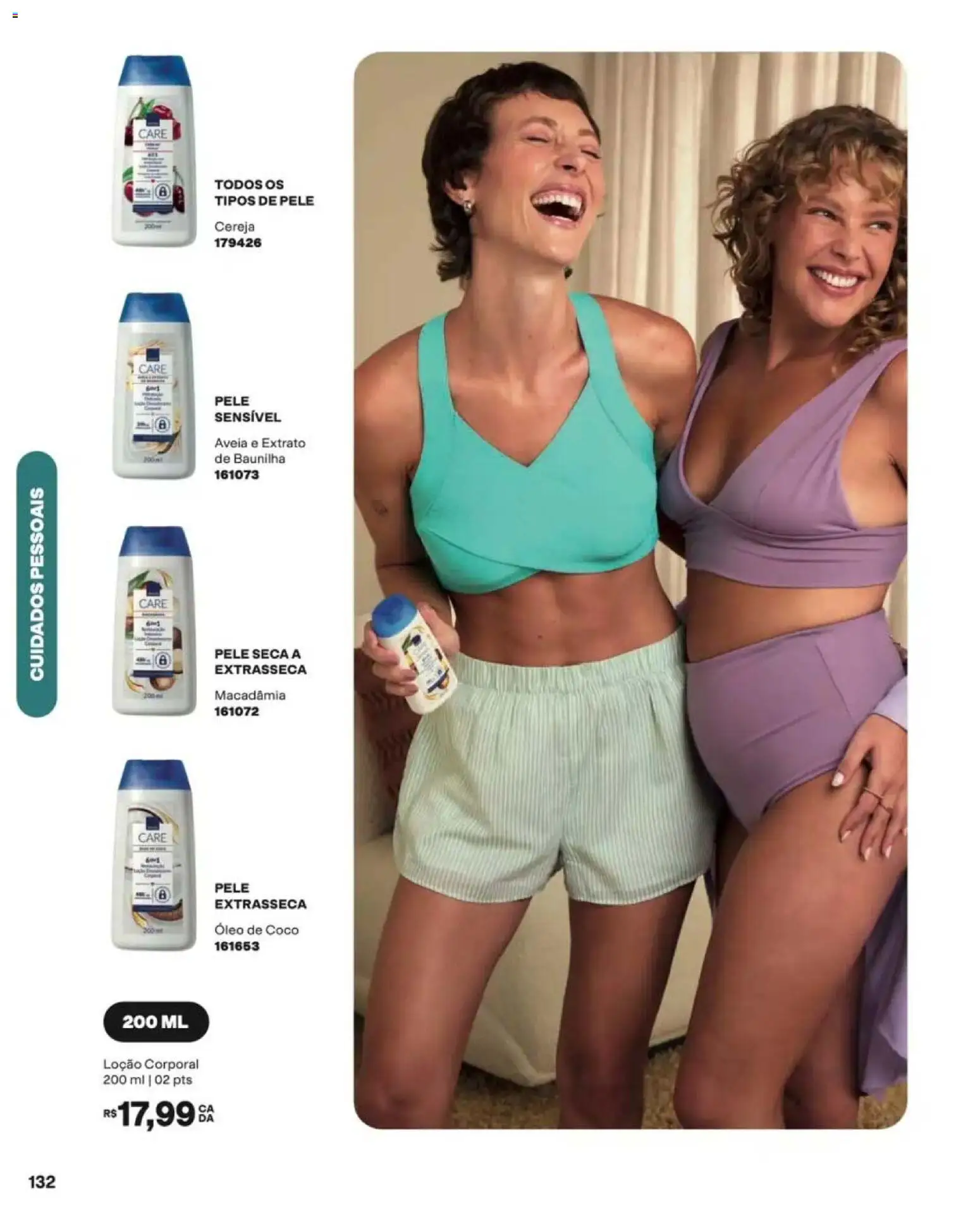 Avon Folheto - válido de 12/10/2026 | Página: 134 | Produtos: Coco, Macadâmia, Baunilha, Aveia