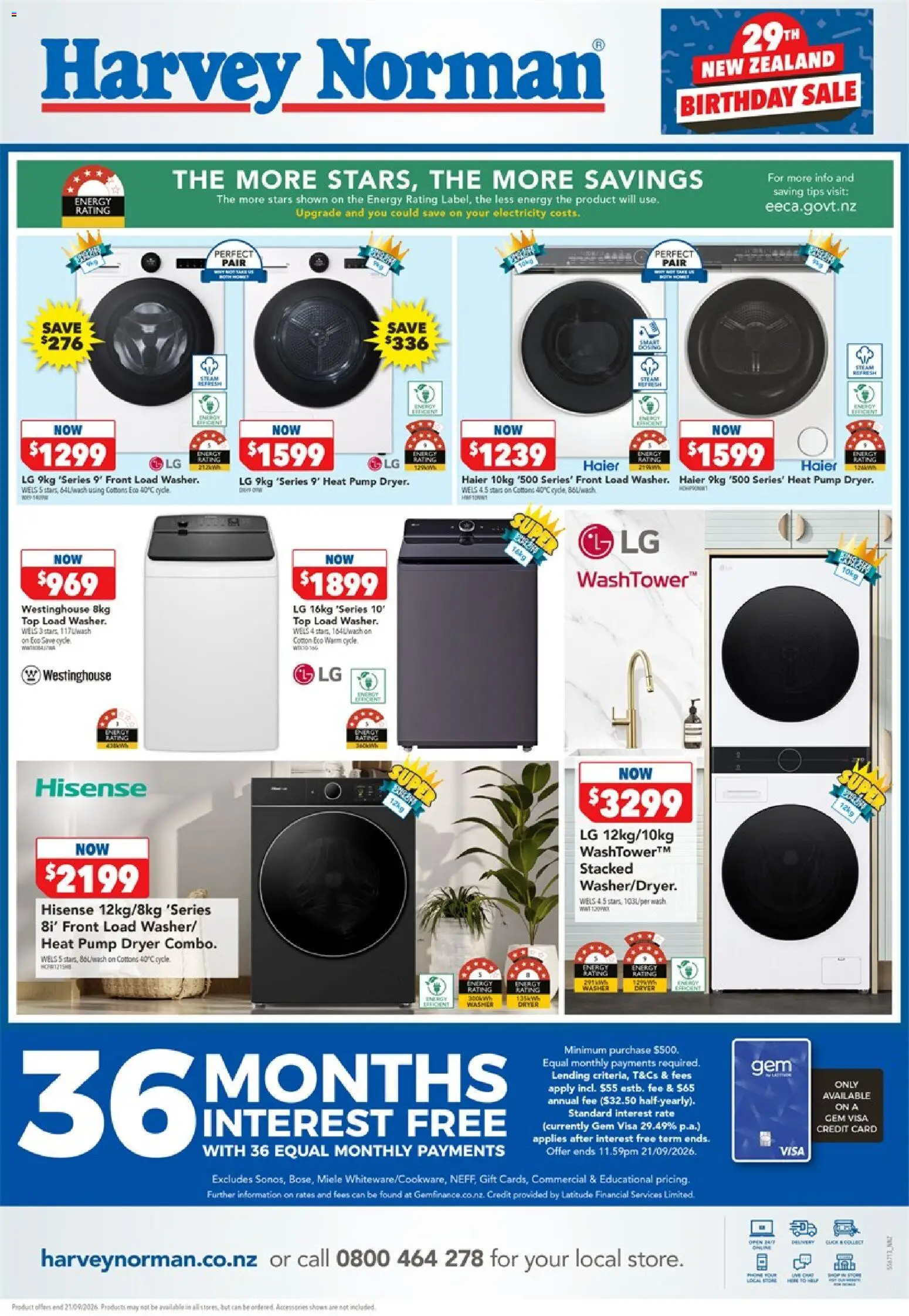 Harvey Norman catalogue from 19 Sept 2026 | Page: 4