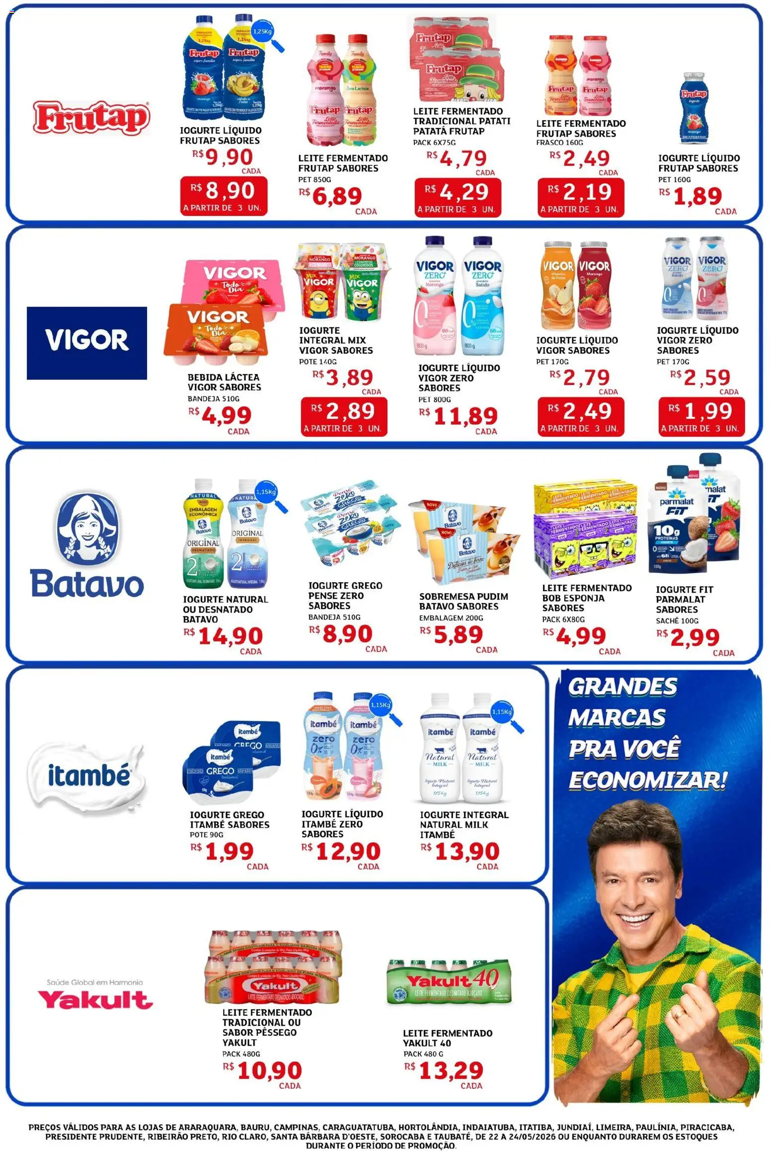 Assaí Atacadista Folheto - válido de 22.05.2026 | Página: 3 | Produtos: Pêssego, Lente, Esponja, Cereais
