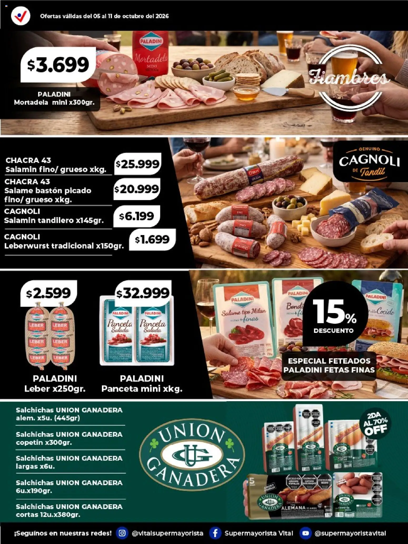 Vital - Especial de frescos │ válido desde el 05/10/2026 | Página: 9