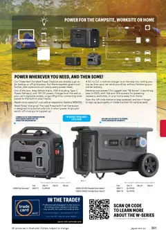 Preview of Jaycar Engineering & Scientific Catalogue 2025/2026  - valid from 09.07.2025 | Page: 301 | Products: Battery, Light, Usb, Portable