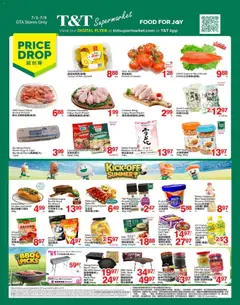 Preview of T&T Supermarket weekly flyer / circulaire from shop T&T Supermarket valid from Jul 3, 2026