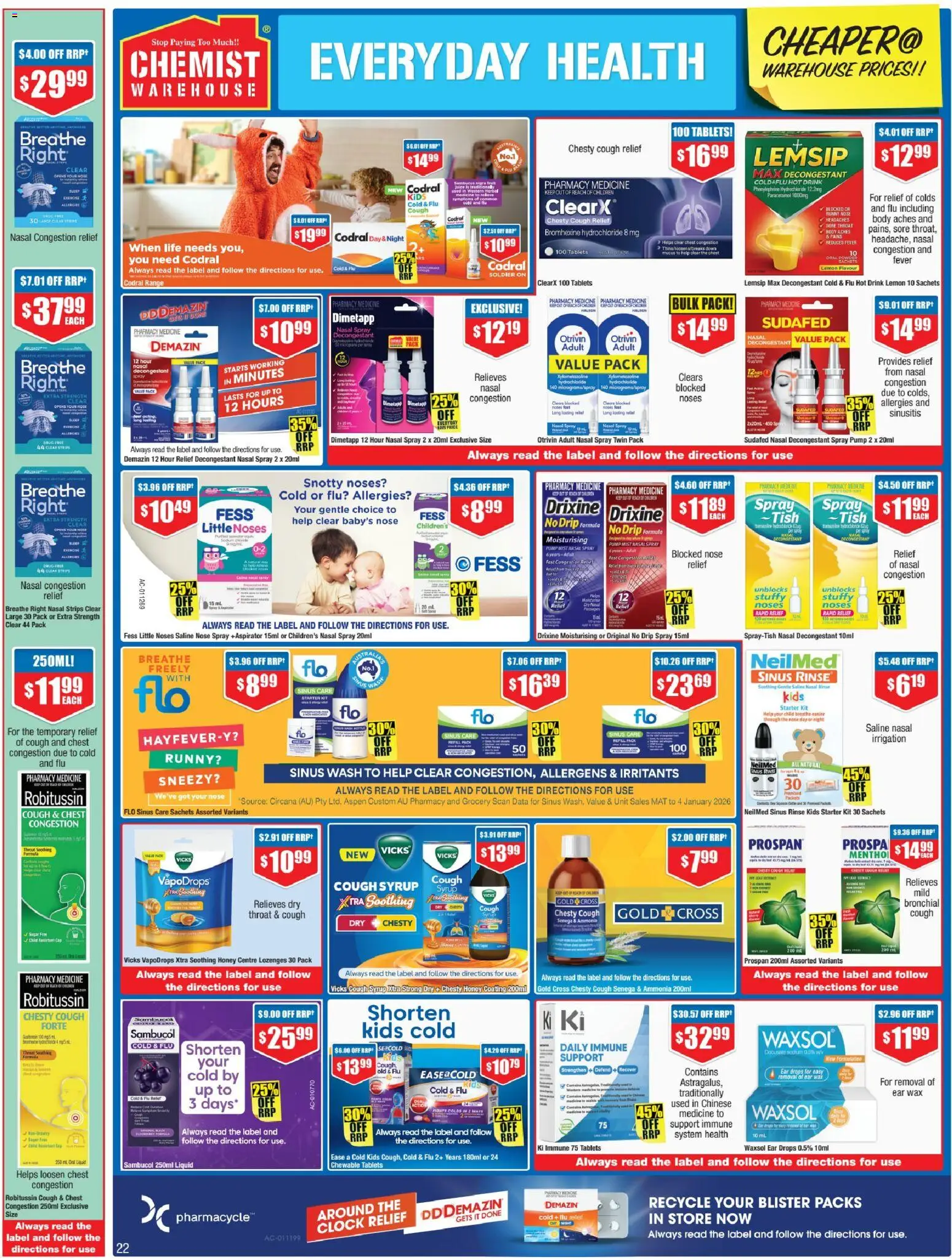   ﻿﻿Chemist Warehouse catalogue from 23/07/2026 > Big discounts — page 22