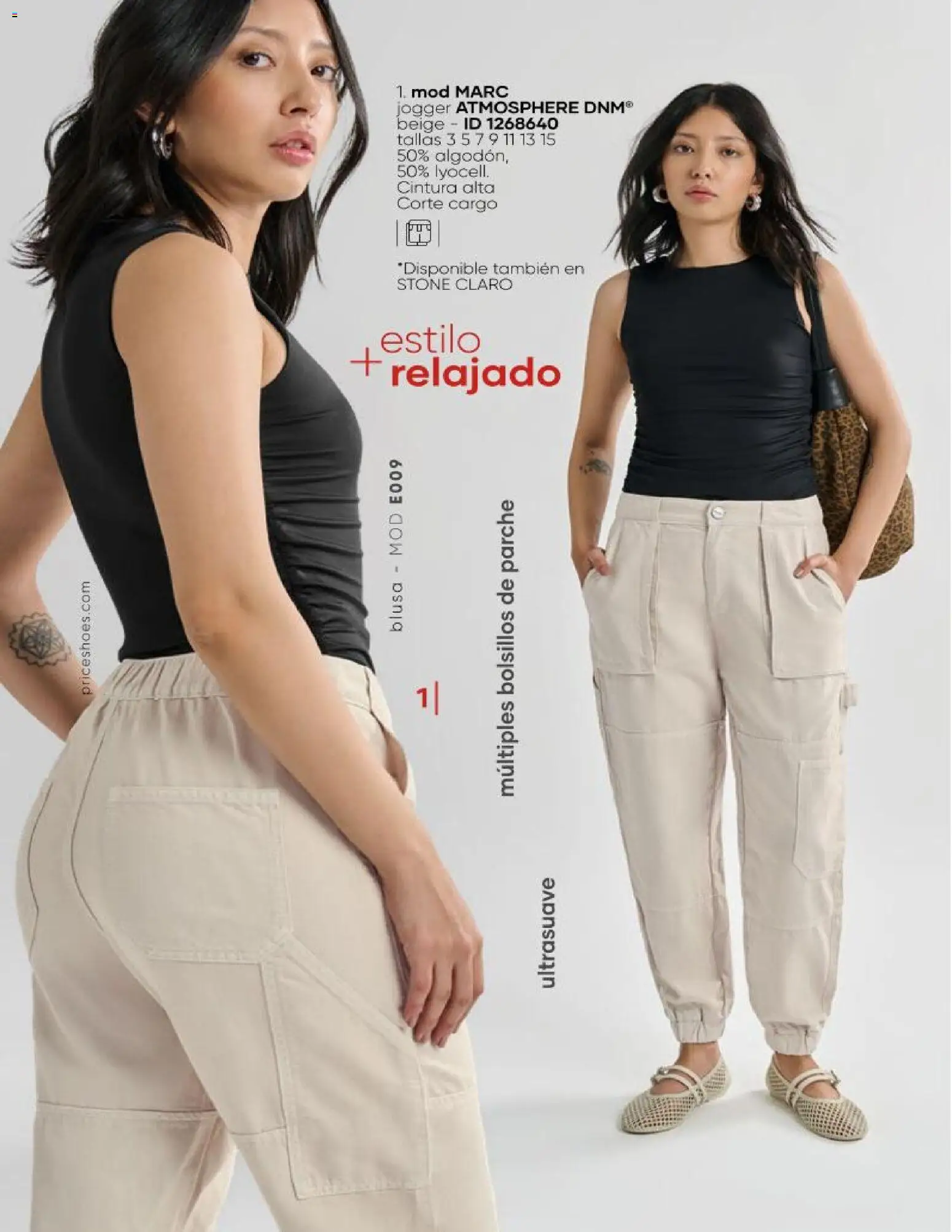 Nuevas ofertas de Price Shoes válidas en toda la República Mexicana desde el 16.06.2026. ¡Encuentra las mejores ofertas en Price Shoes catálogo Cierre de temporada! | Página: 124 | Productos: Blusa