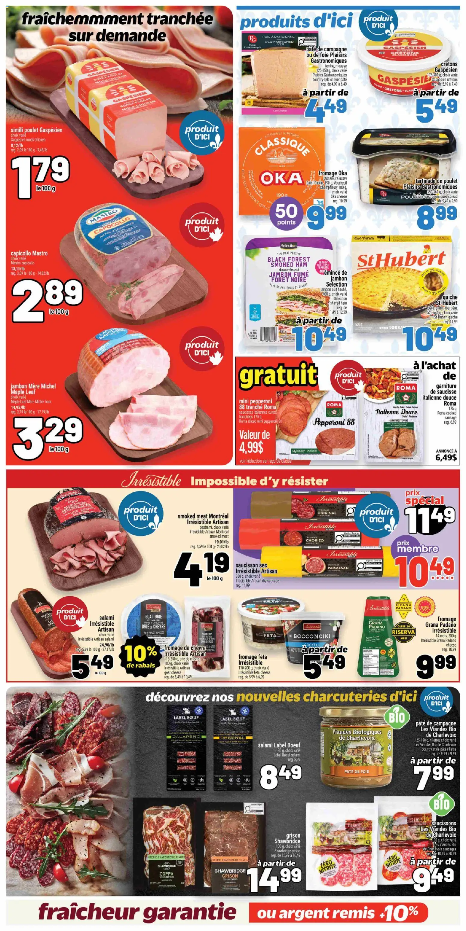 Metro flyer valid from 07.05.2026 | Page: 12 | Products: Cheese, Salami, Ham, Chicken
