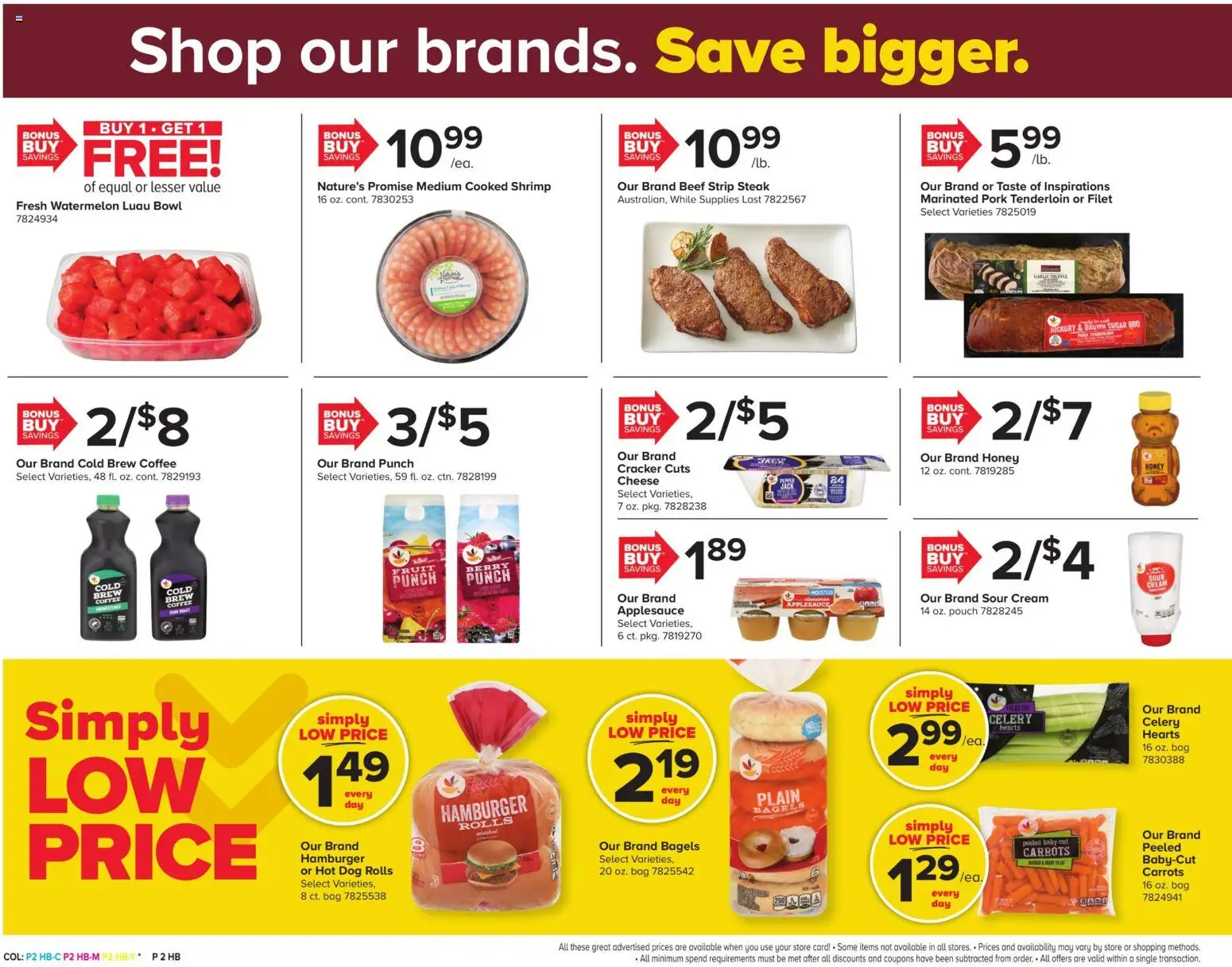 Giant Weekly Ad - valid from 07/17/2026 | Page: 2 | Products: Cheese, Sour cream, Cream, Bag