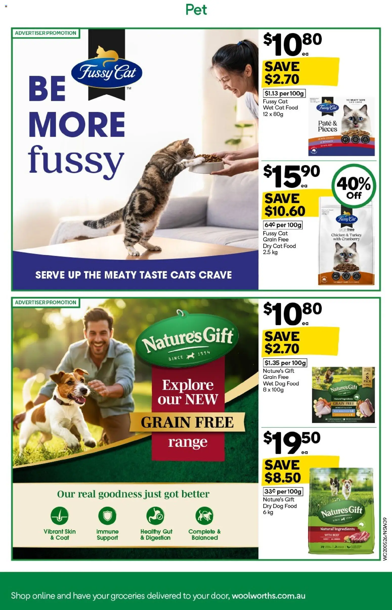 Woolworths catalogue - valid from 20.05.2026 | Page: 37 | Products: Beef, Dog food, Coat, Turkey