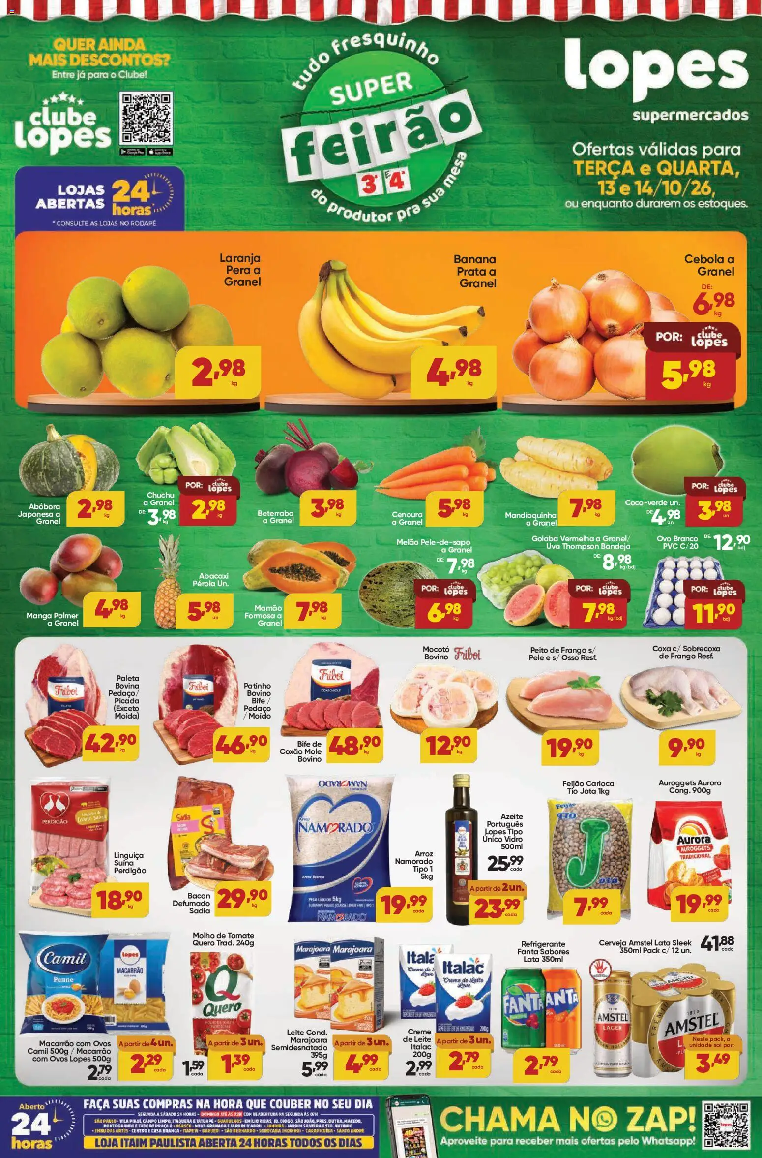 Lopes Supermercados Terça-feira 13 Outubro