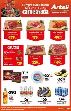 Vista previa de Arteli folleto Carne Express, nuevo folleto de la tienda, válido en México a partir del 09/10/2026