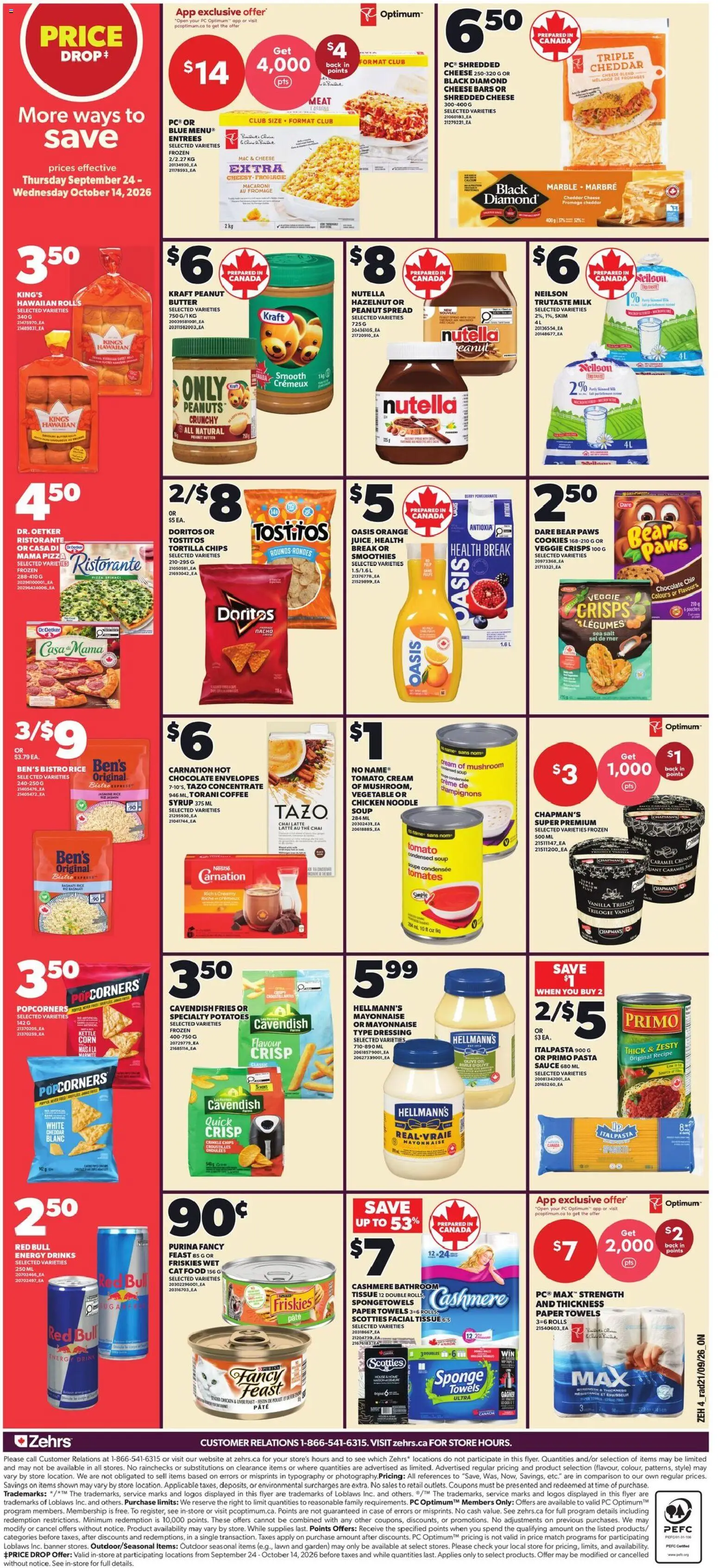 Zehrs flyer valid from Sep 24, 2026 | Page: 2