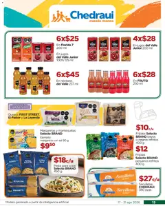 Vista previa de Chedraui folleto, nuevo folleto de la tienda, válido en México a partir del 17/08/2026 | Página: 15