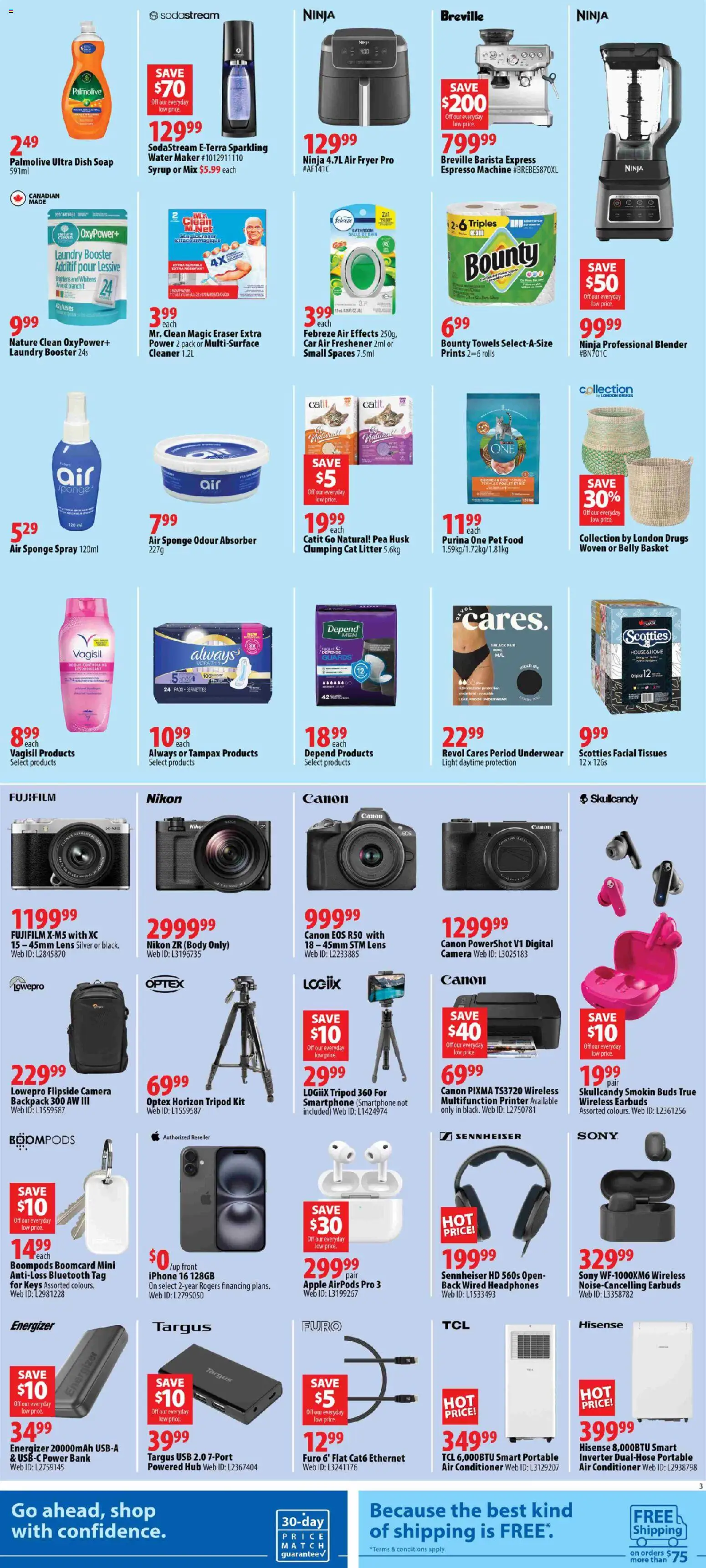 London Drugs flyer valid from Jul 30, 2026 | Page: 3