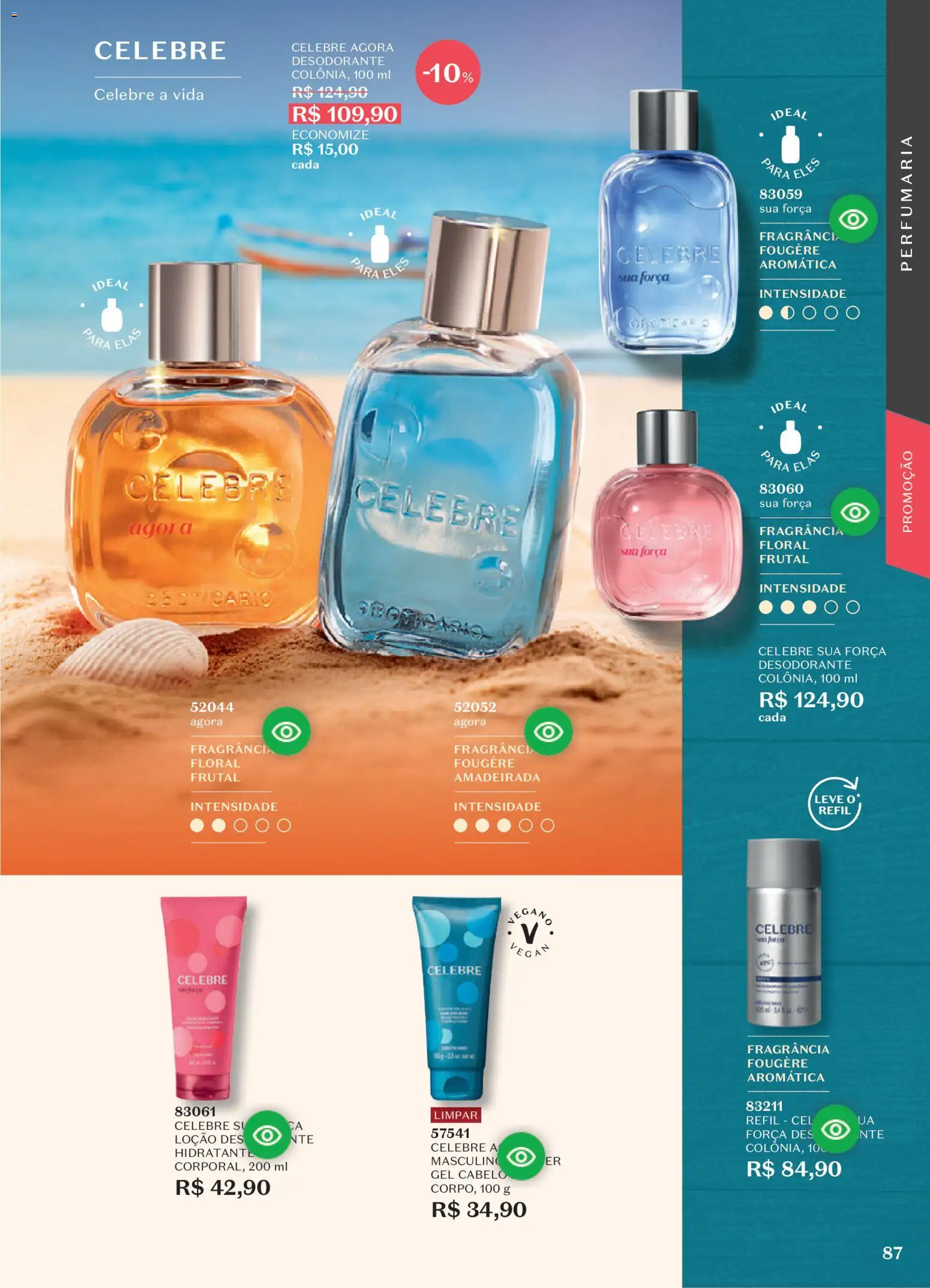 O Boticário Folheto - válido de 10/08/2026 | Página: 91 | Produtos: Fragrância, Desodorante
