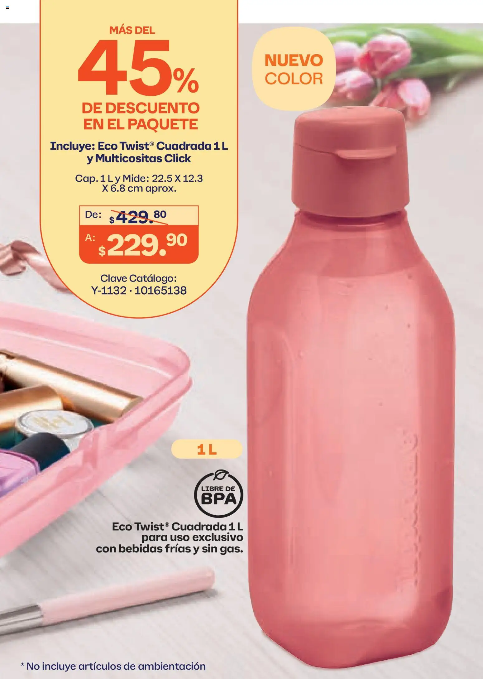 Nuevas ofertas de Tupperware válidas en toda la República Mexicana desde el 23.03.2026. ¡Encuentra las mejores ofertas en Tupperware catálogo! | Página: 11