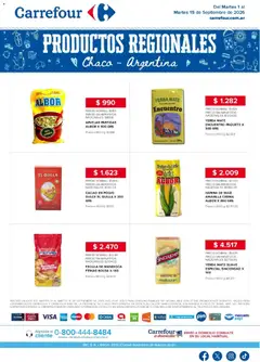 Vista previa Carrefour - Regionales | Chaco válido desde el 01/09/2026