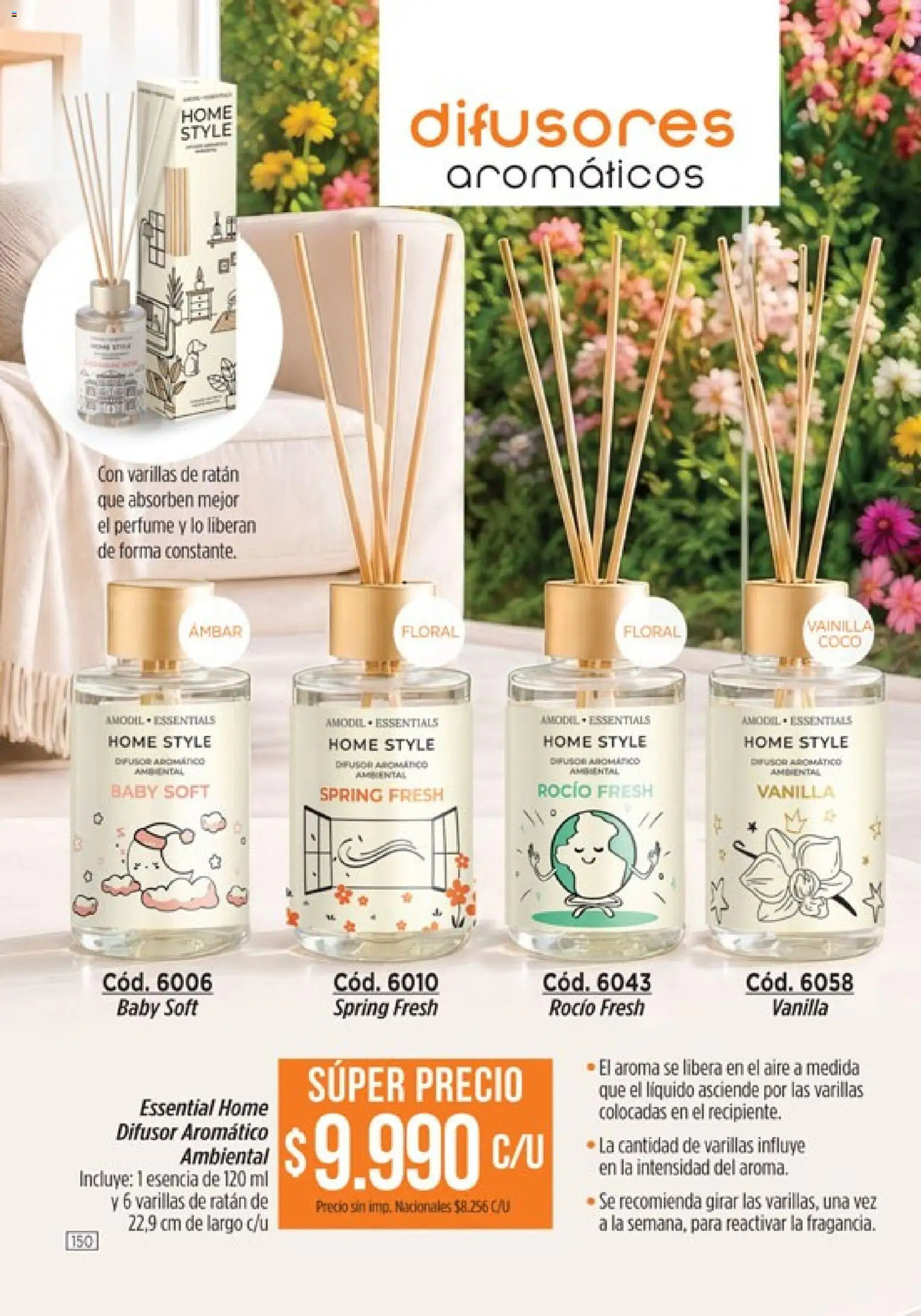 Catálogo Amodil Campaña 15 │ válido desde el 26/08/2026 | Página: 150 | Productos: Vainilla, Coco, Perfume