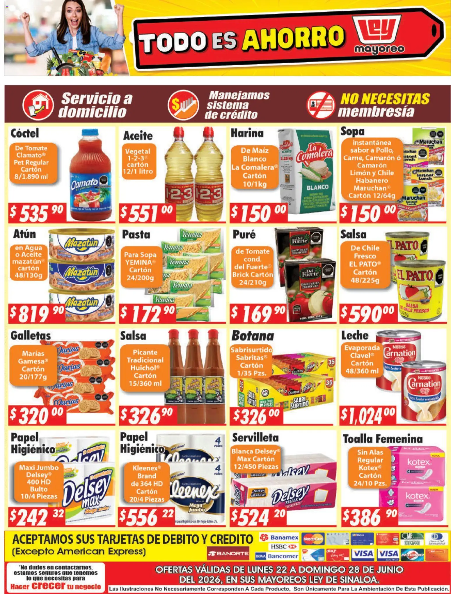 Nuevas ofertas de Casa Ley válidas en toda la República Mexicana desde el 22/06/2026. ¡Encuentra las mejores ofertas en Casa Ley folleto Sinaloa! | Página: 2