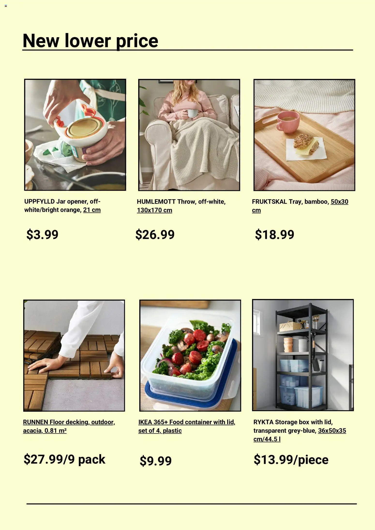 IKEA catalogue - valid from 17/07/2026 | Page: 3 | Products: Food, Box, Storage box